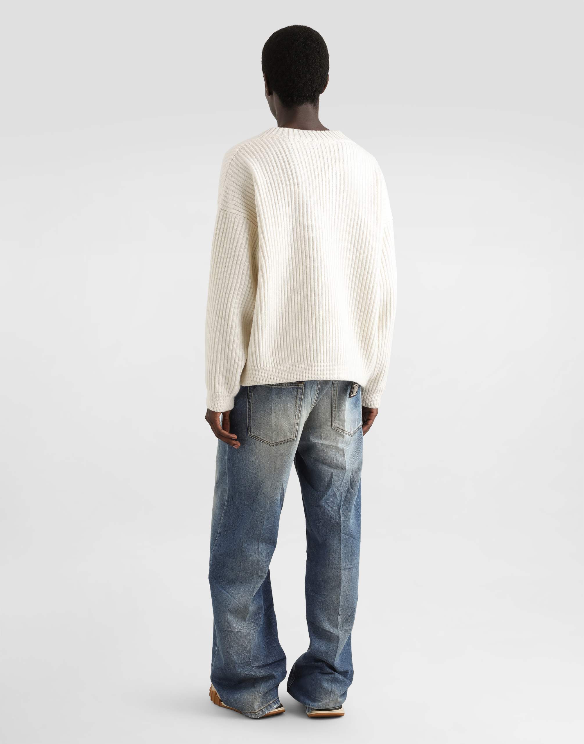  Dolce & Gabbana Sweater With Sequins - Mann Strickwaren Wei� Xs 