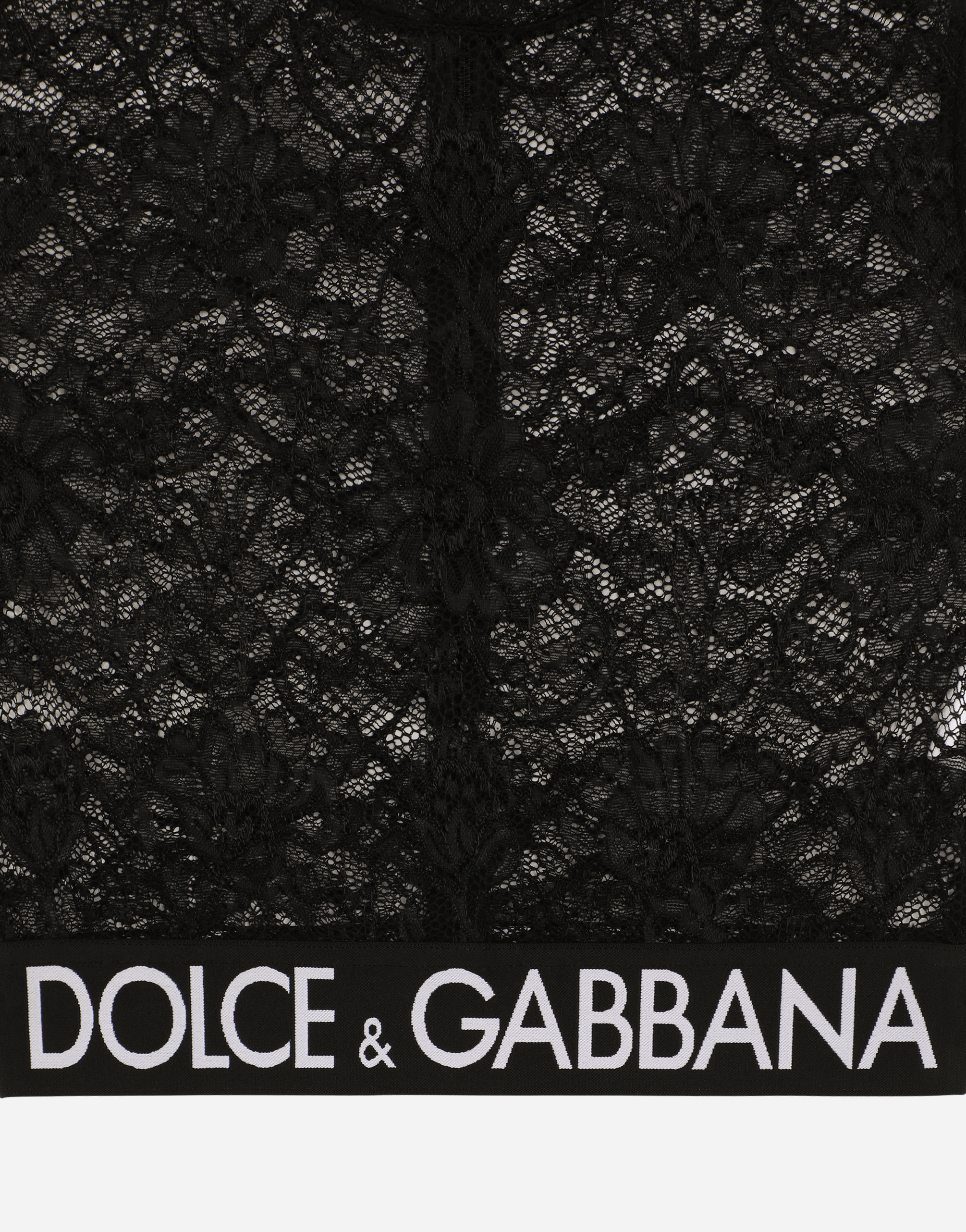 DOLCE & GABBANA LACE TOP