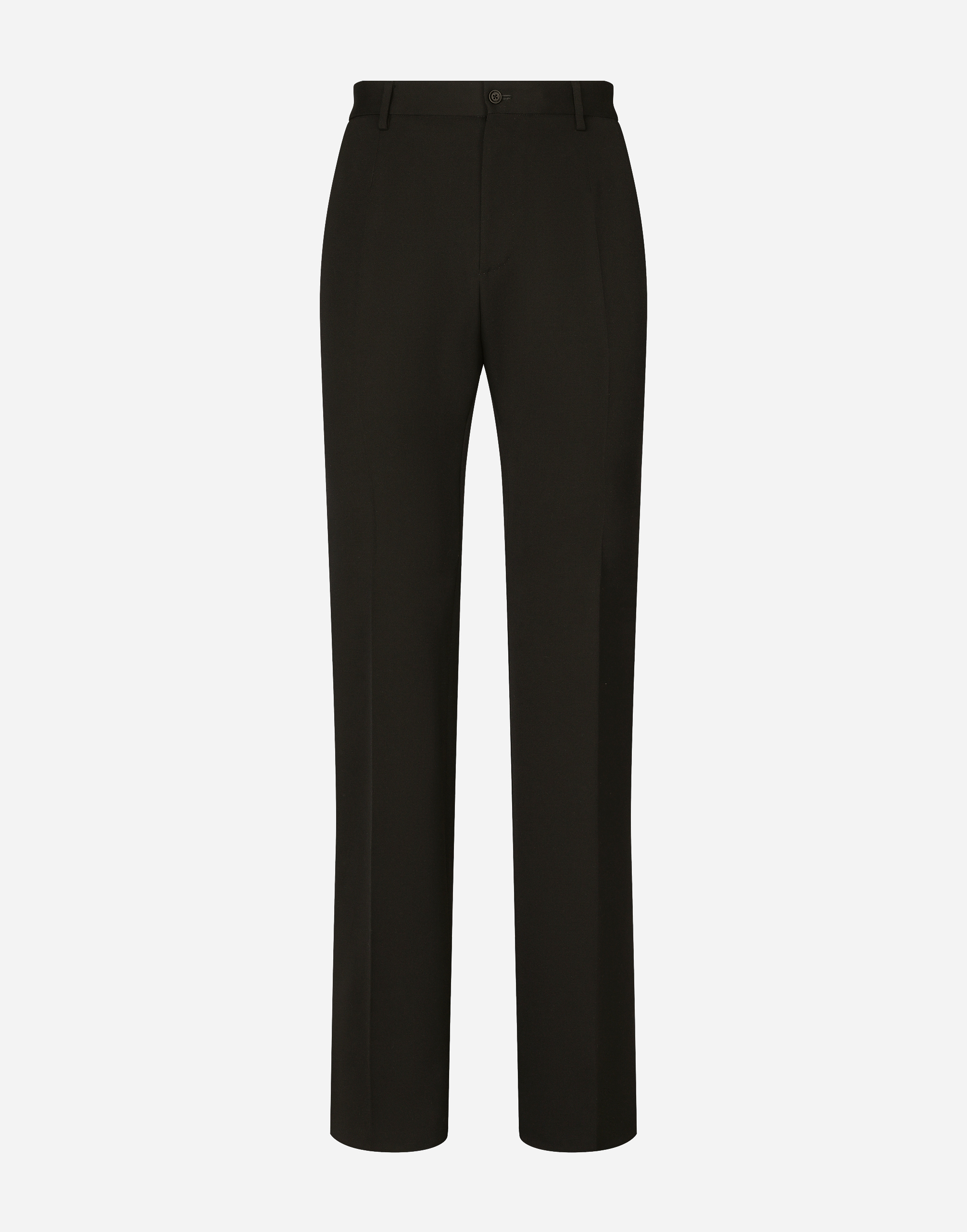 DOLCE & GABBANA FLARED WOOL PANTS