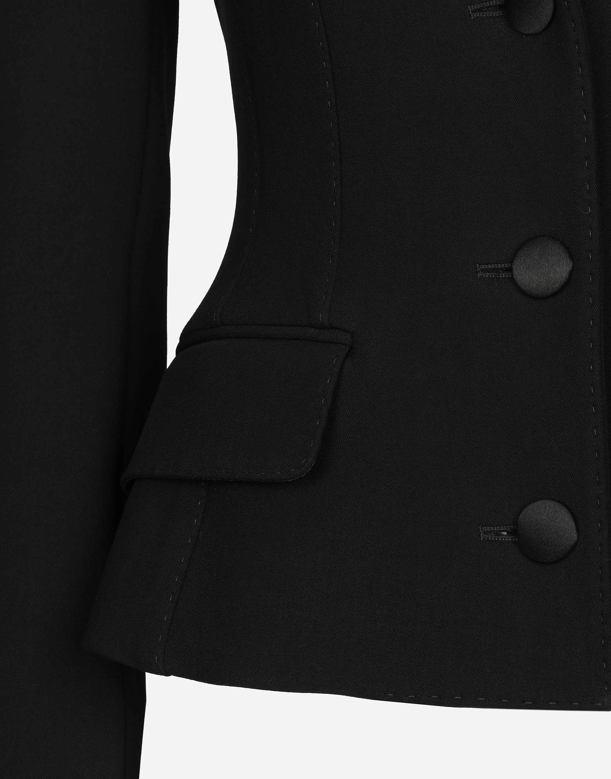 Single-breasted wool Dolce jacket