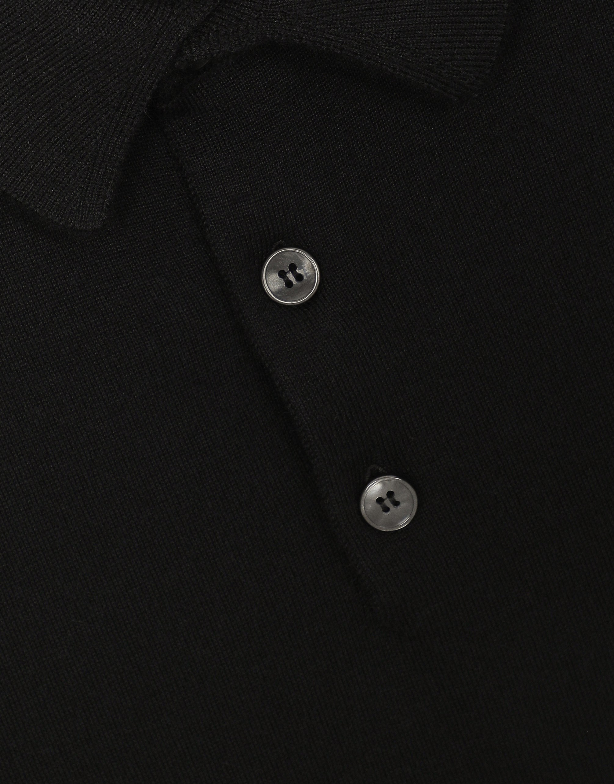  Dolce & Gabbana Dolce & Gabbana Polo M/c - Man Sweaters And Cardigans Black 46 