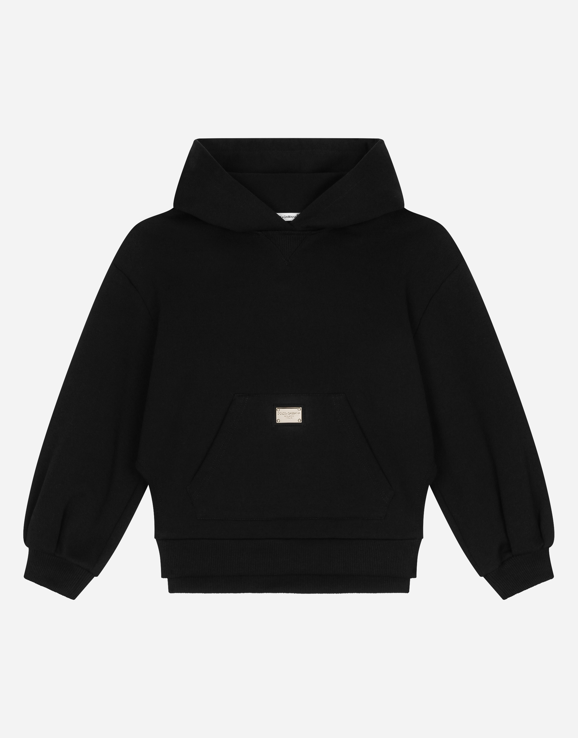 DOLCE & GABBANA JERSEY HOODIE