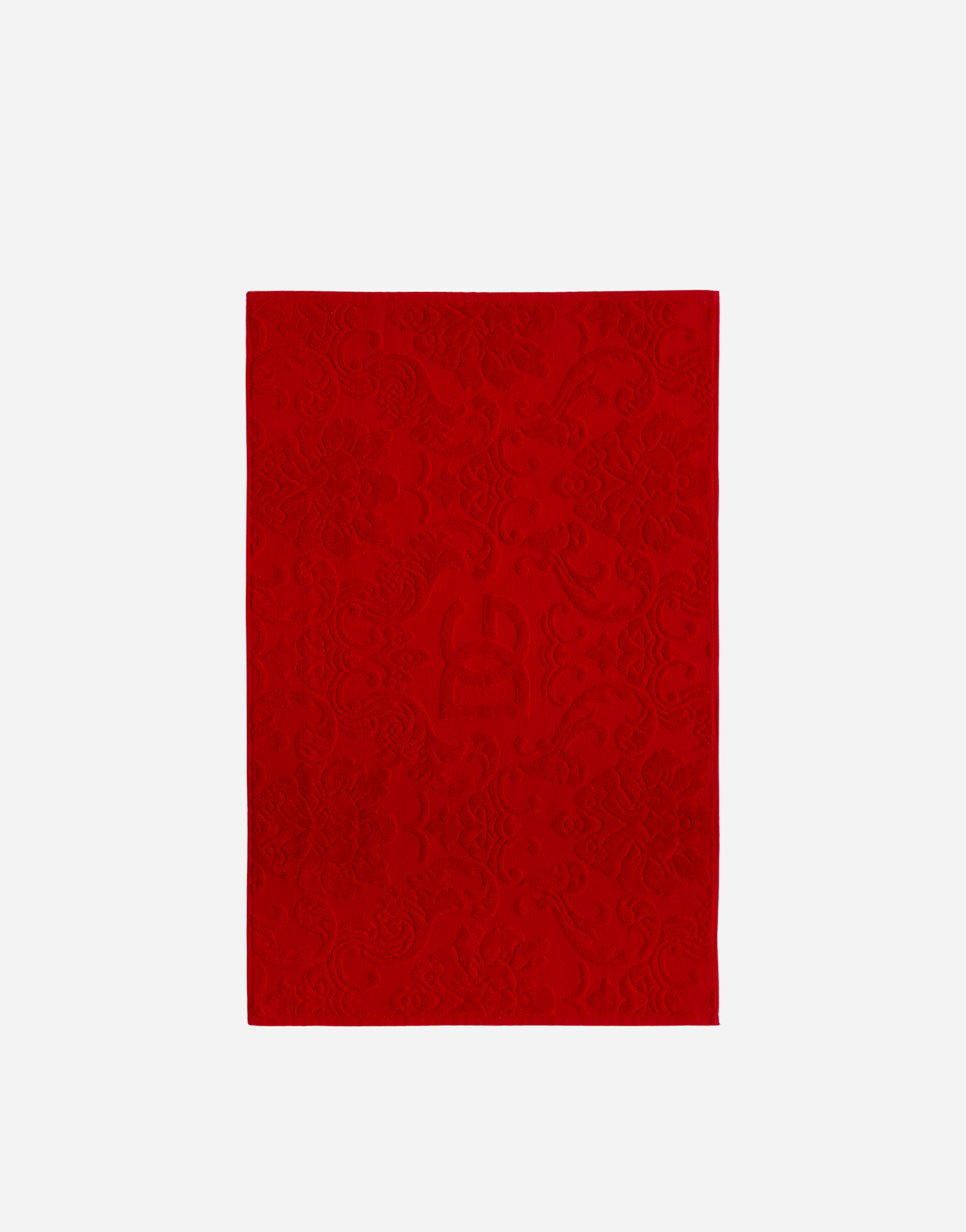 Dolce & Gabbana Logo Jacquard Bath Mat In Multicolor