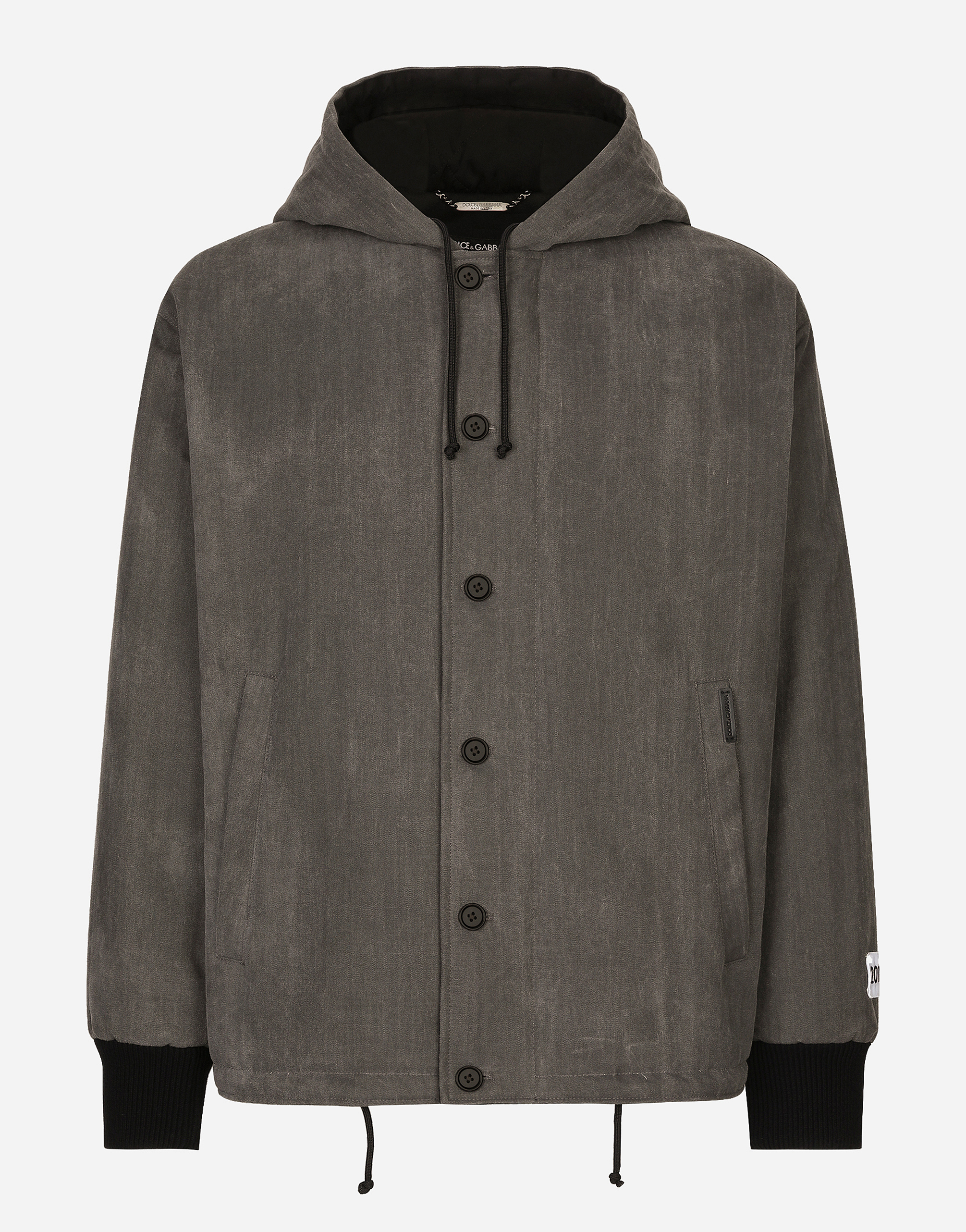 ドルチェ＆ガッバーナ オーバーサイズボンバージャケット グレー 楽天市場】Dolce&Gabbana Wolf Hood Bomber Jacket G9JK0Z G7LRZ