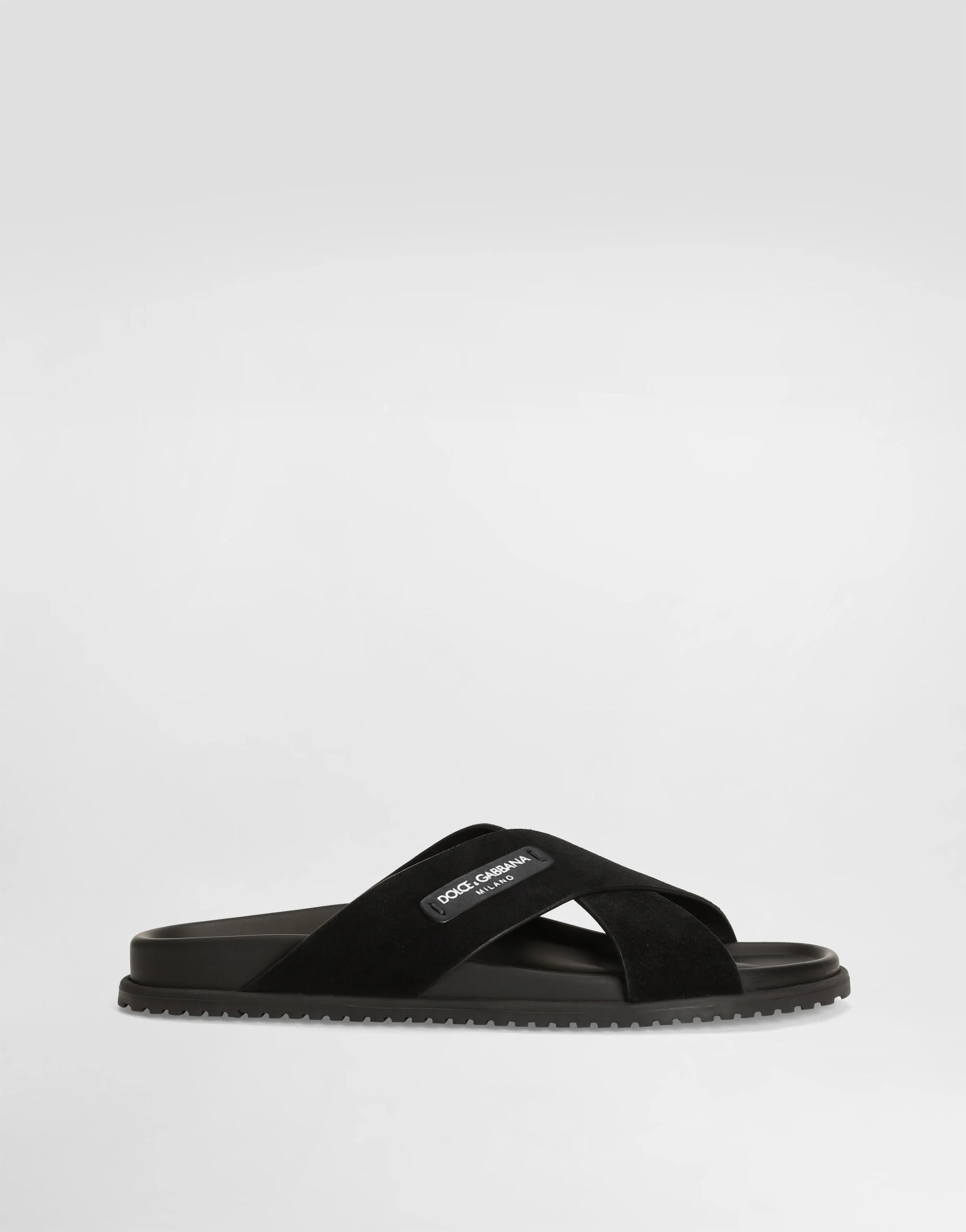 Dolce & Gabbana 黒サンダル Sandals in split in Black for Men | Dolce&Gabbana® US