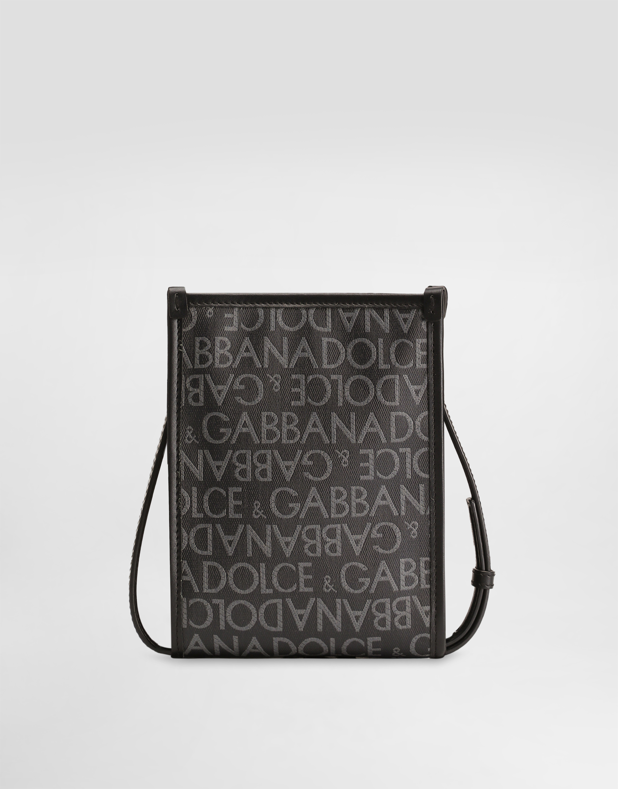 Dolce & Gabbana Small Printed Jacquard Shopper In Multicolor