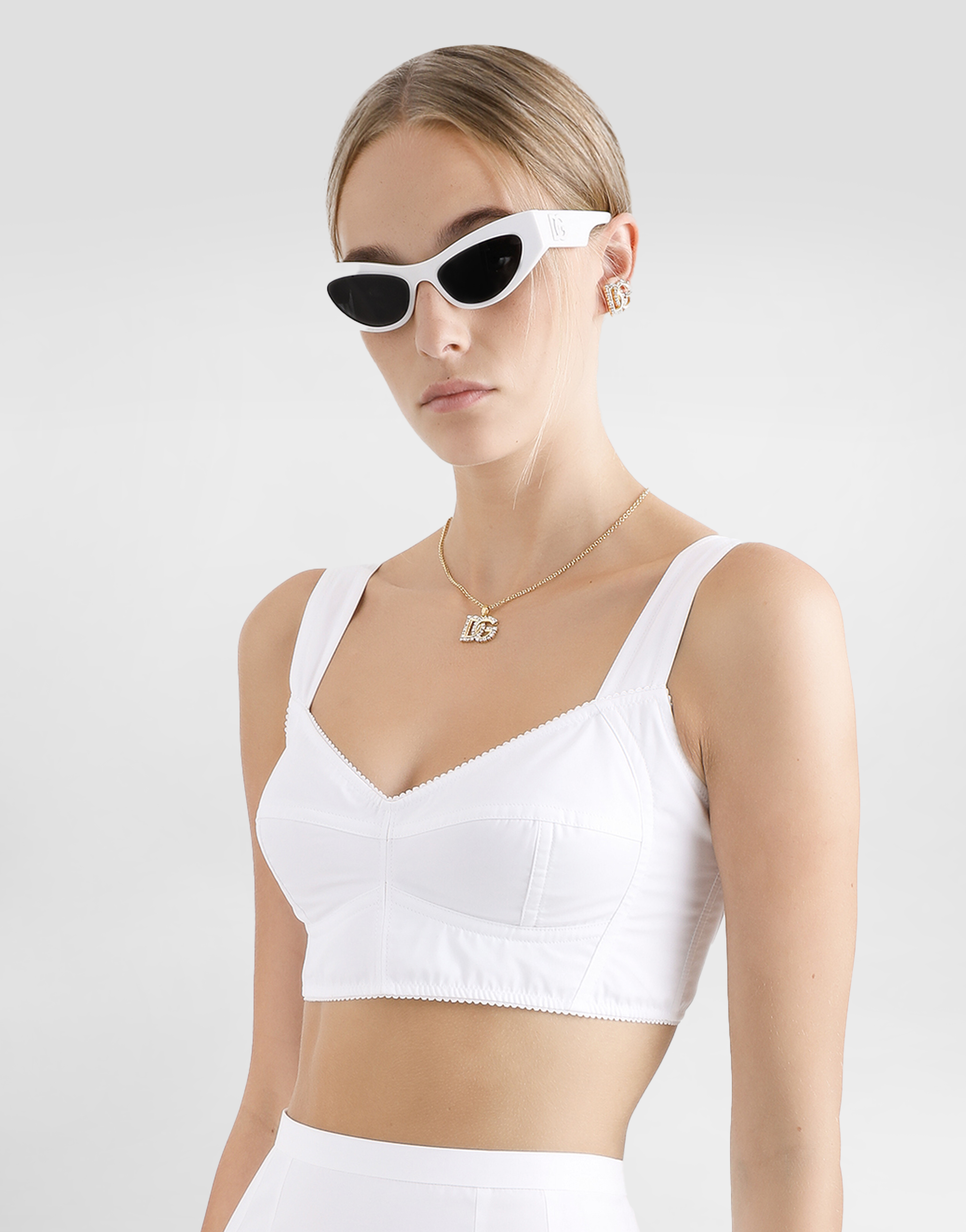 DOLCE & GABBANA DG LOGO SUNGLASSES