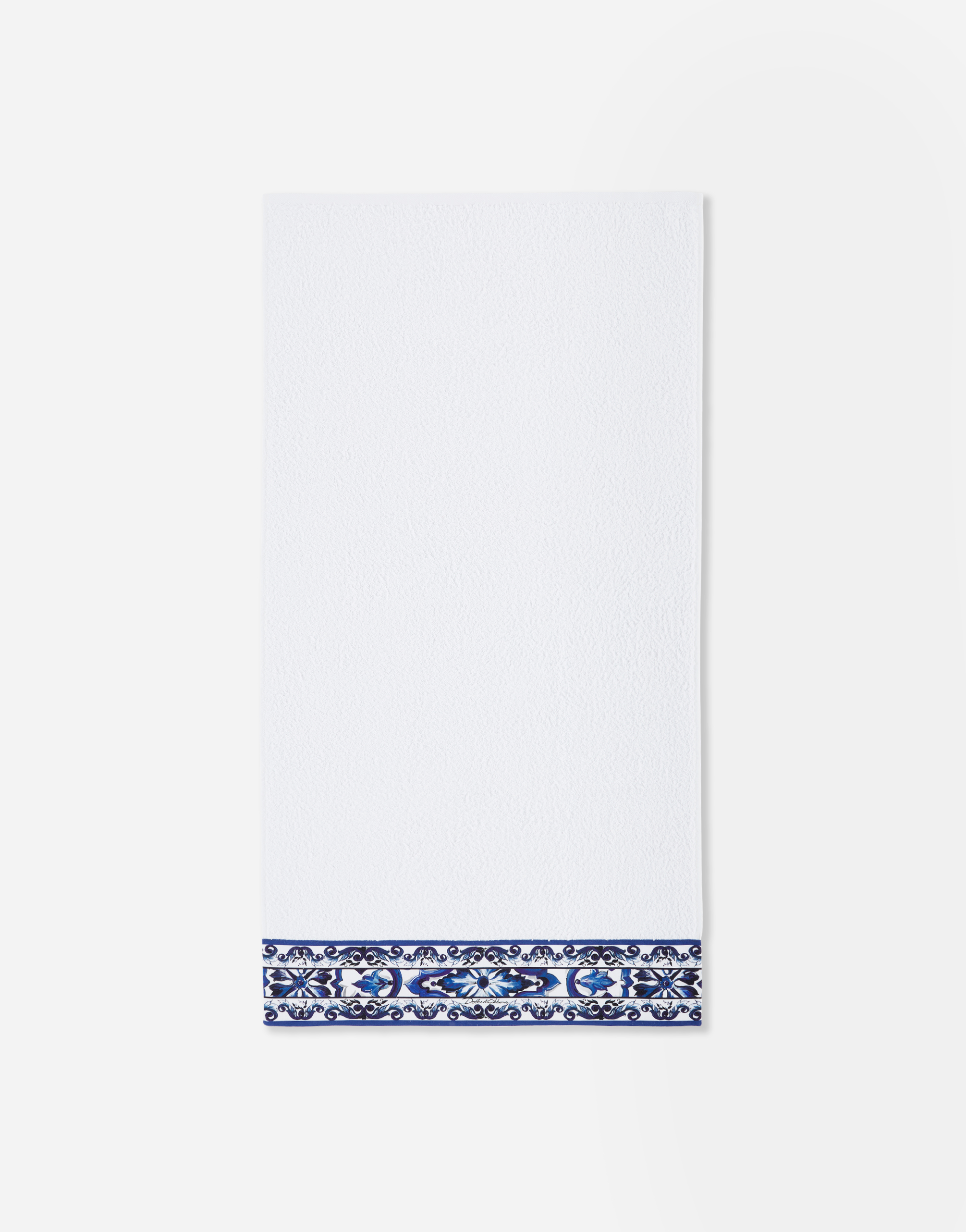Dolce & Gabbana Set Of 5 Terry Cotton Towels In Multicolor
