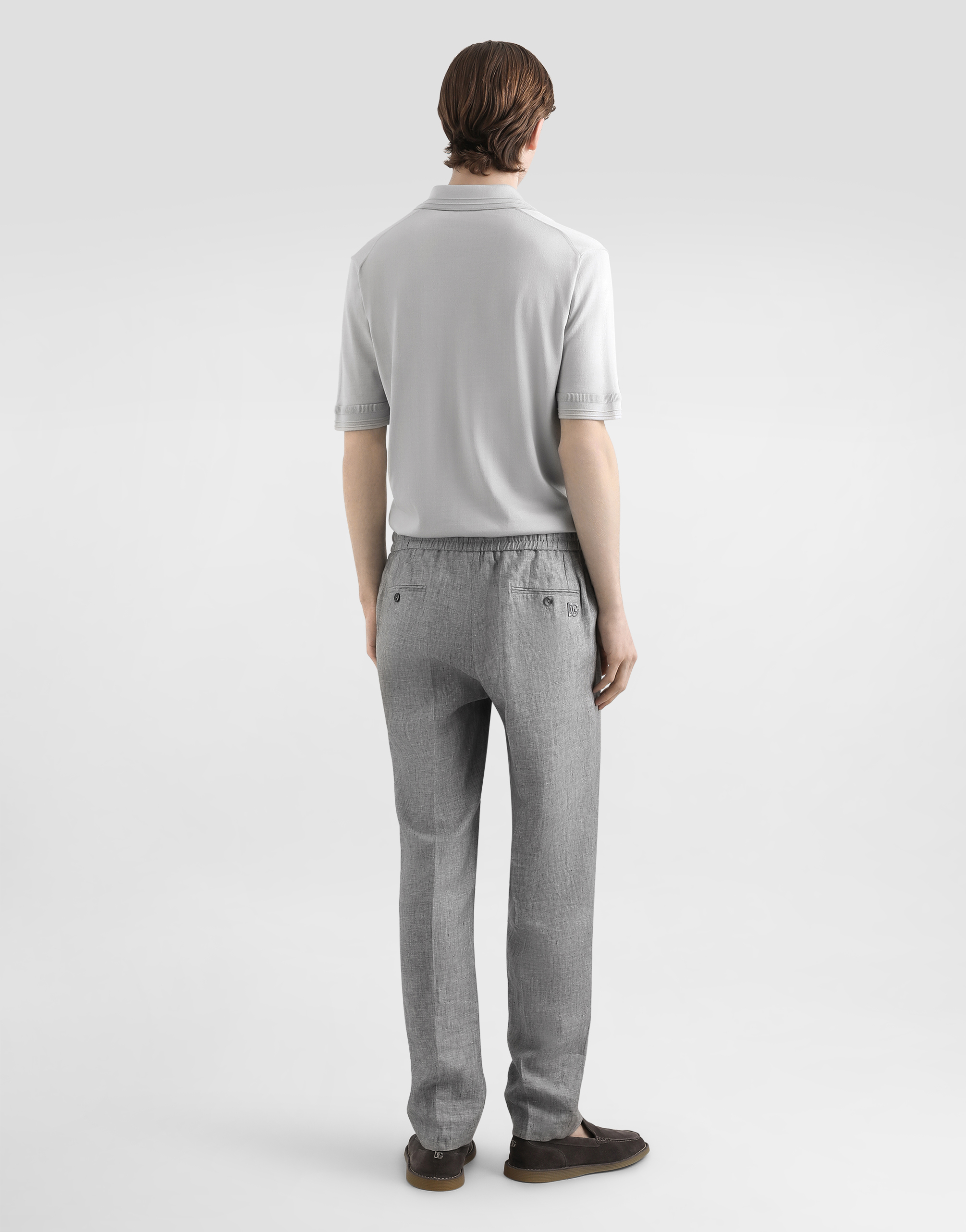 Dolce & Gabbana Silk Polo Shirt