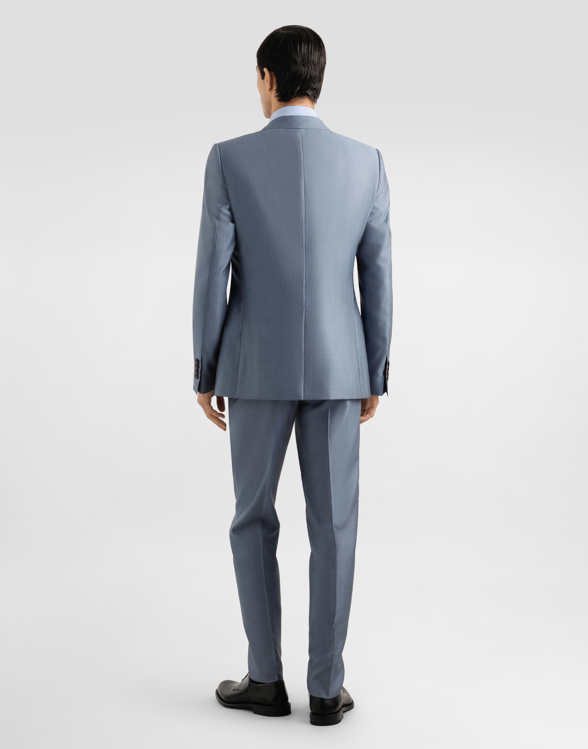 Single-breasted wool and silk  suit