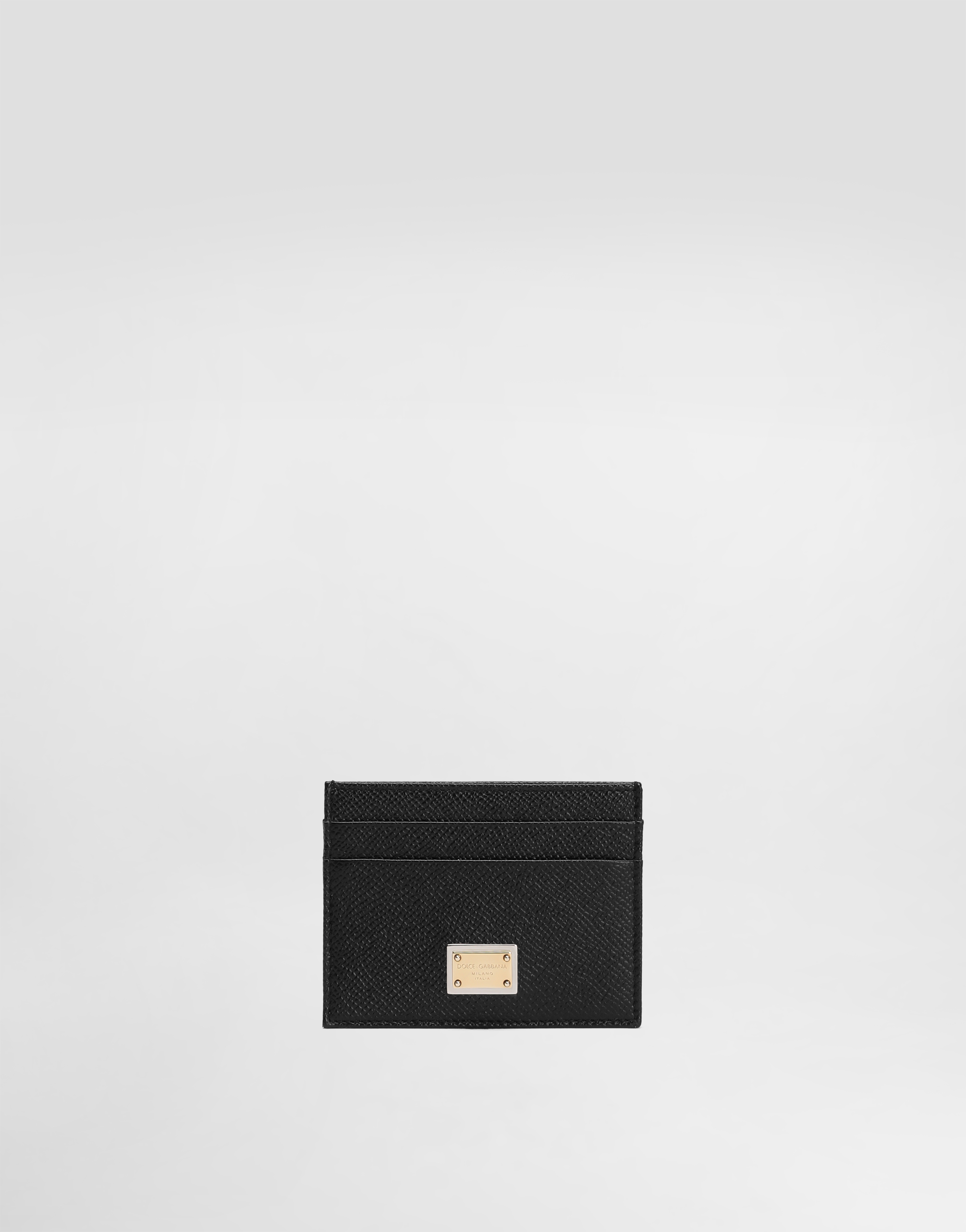 Dolce & Gabbana Card Holder With Tag In Black