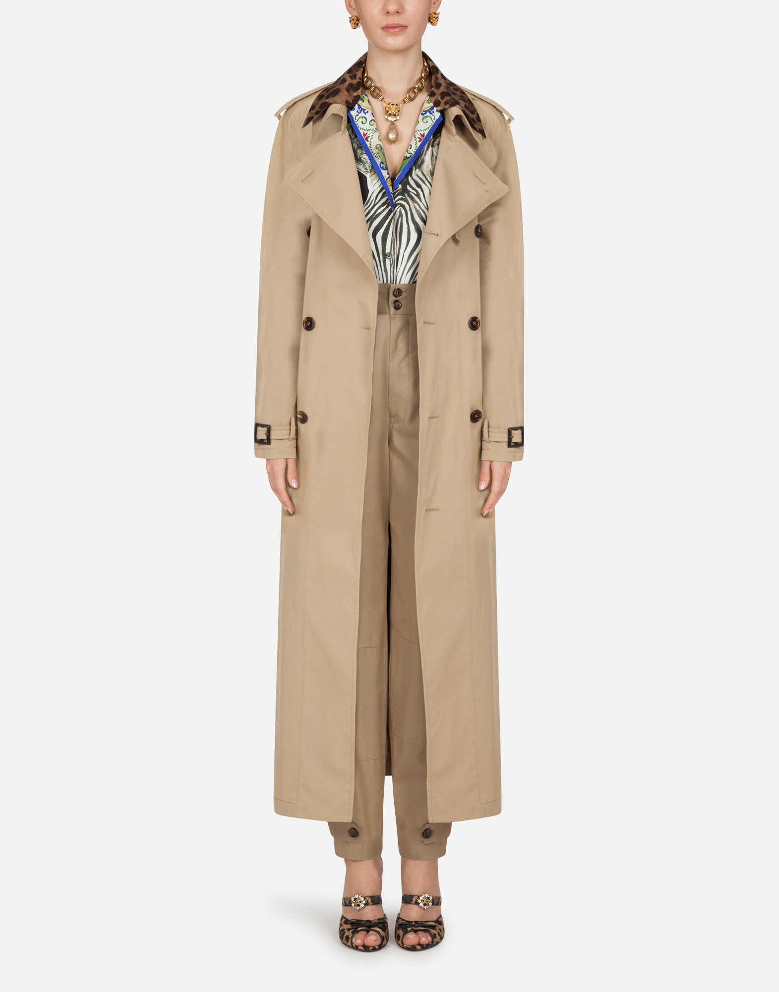 Dolce gabbana trench coat sale