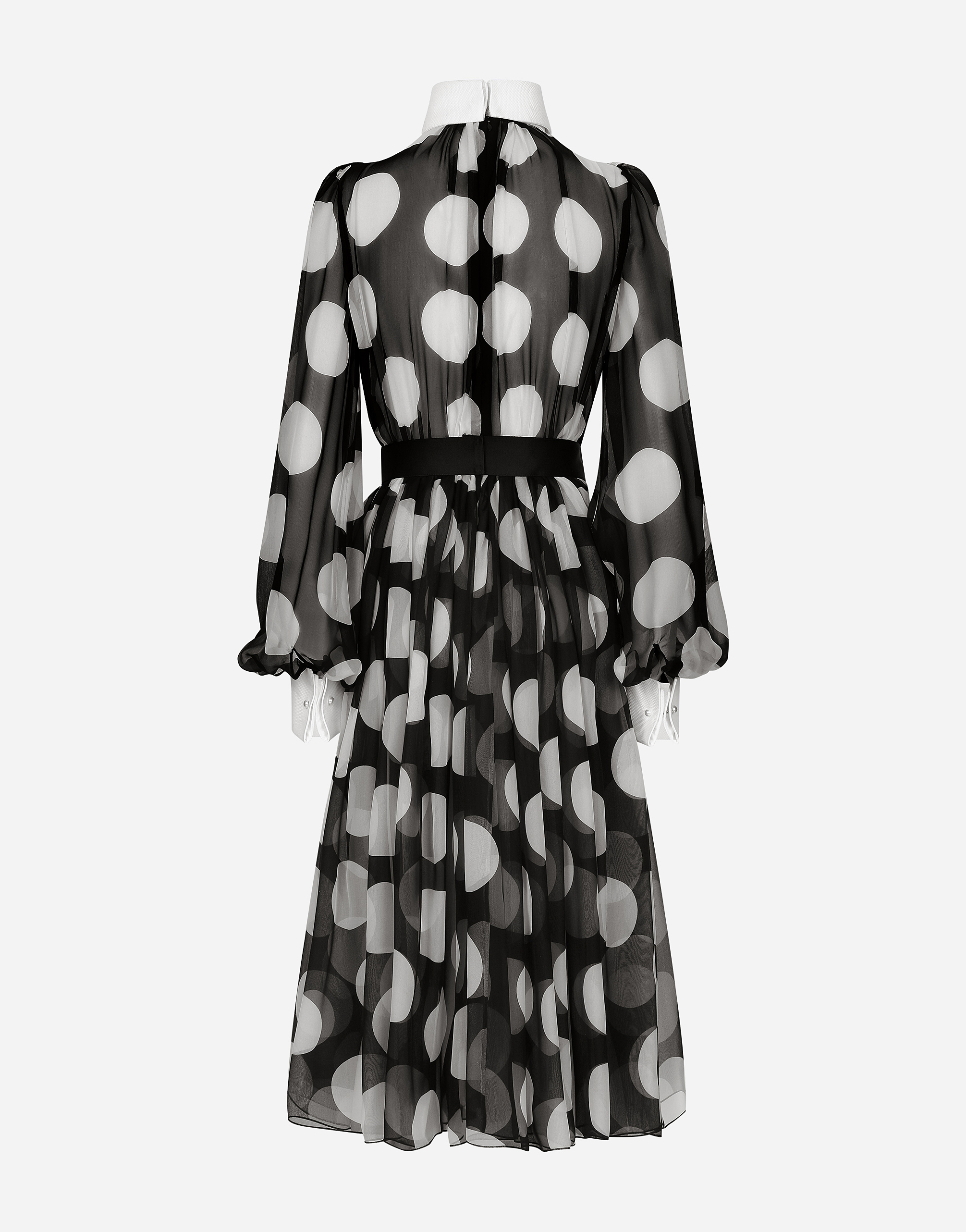 Dolce & Gabbana Polka-dot Print Dress In プリ