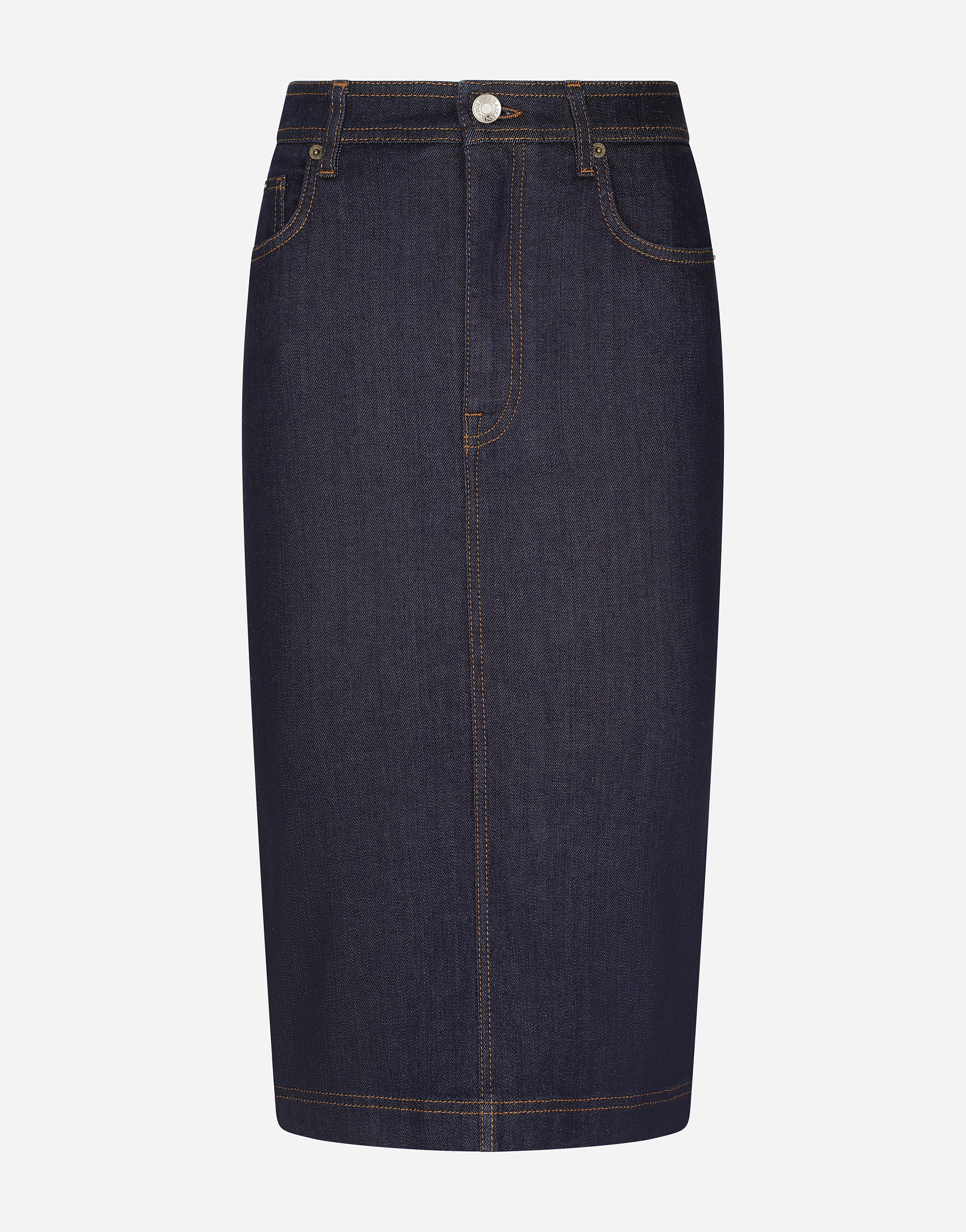 dolce gabbana denim skirt