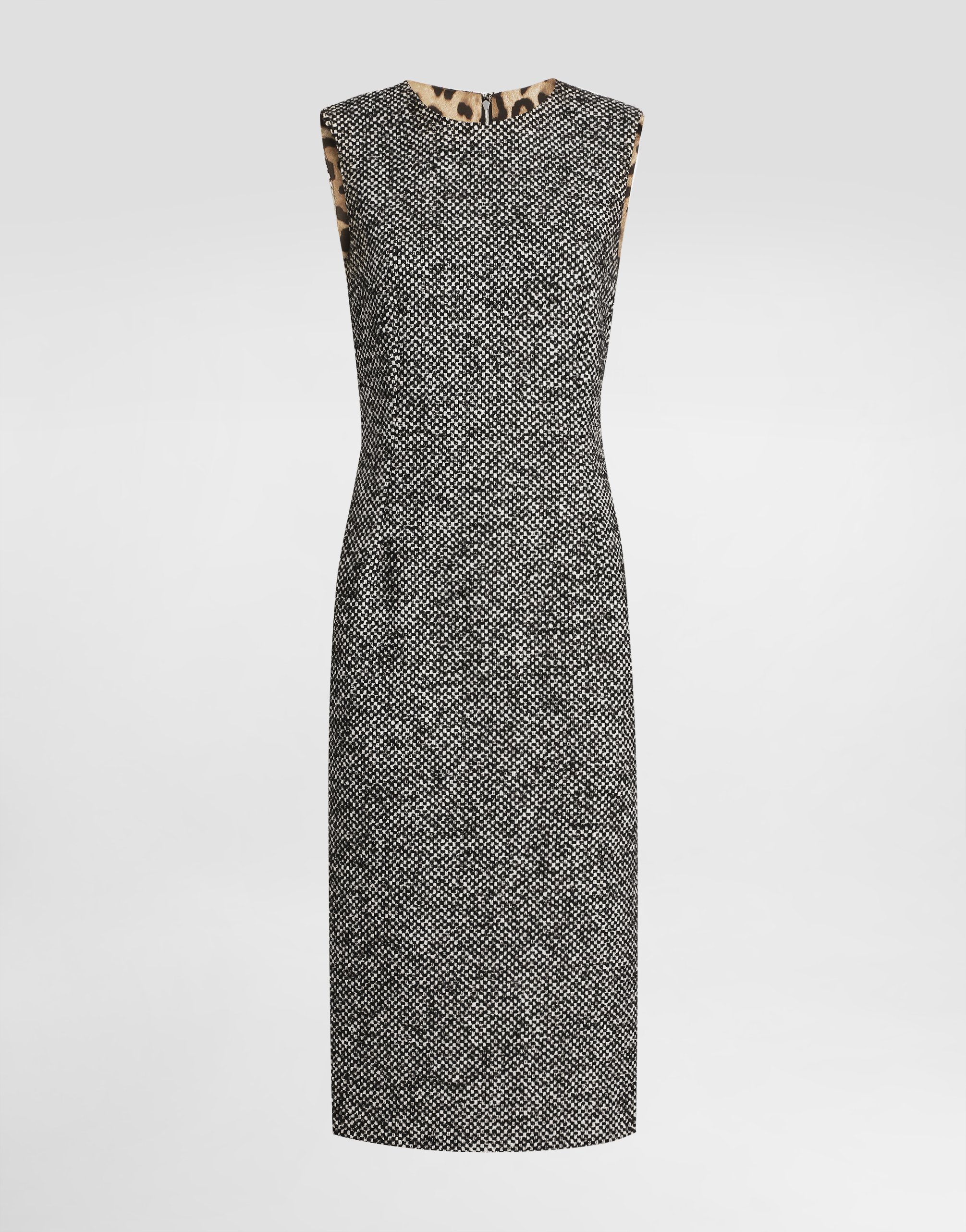 Dolce & Gabbana Damier Dress - Woman Dresses Multicolor