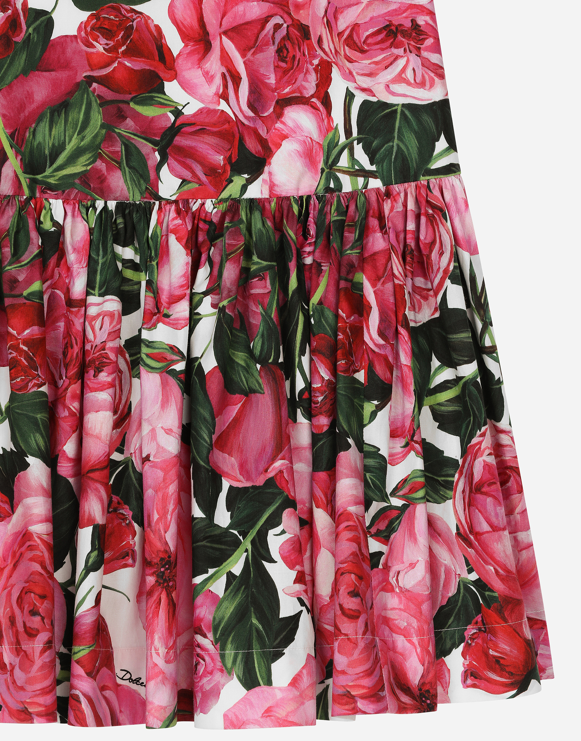 Dolce & Gabbana Abito Maniche Corte In Print