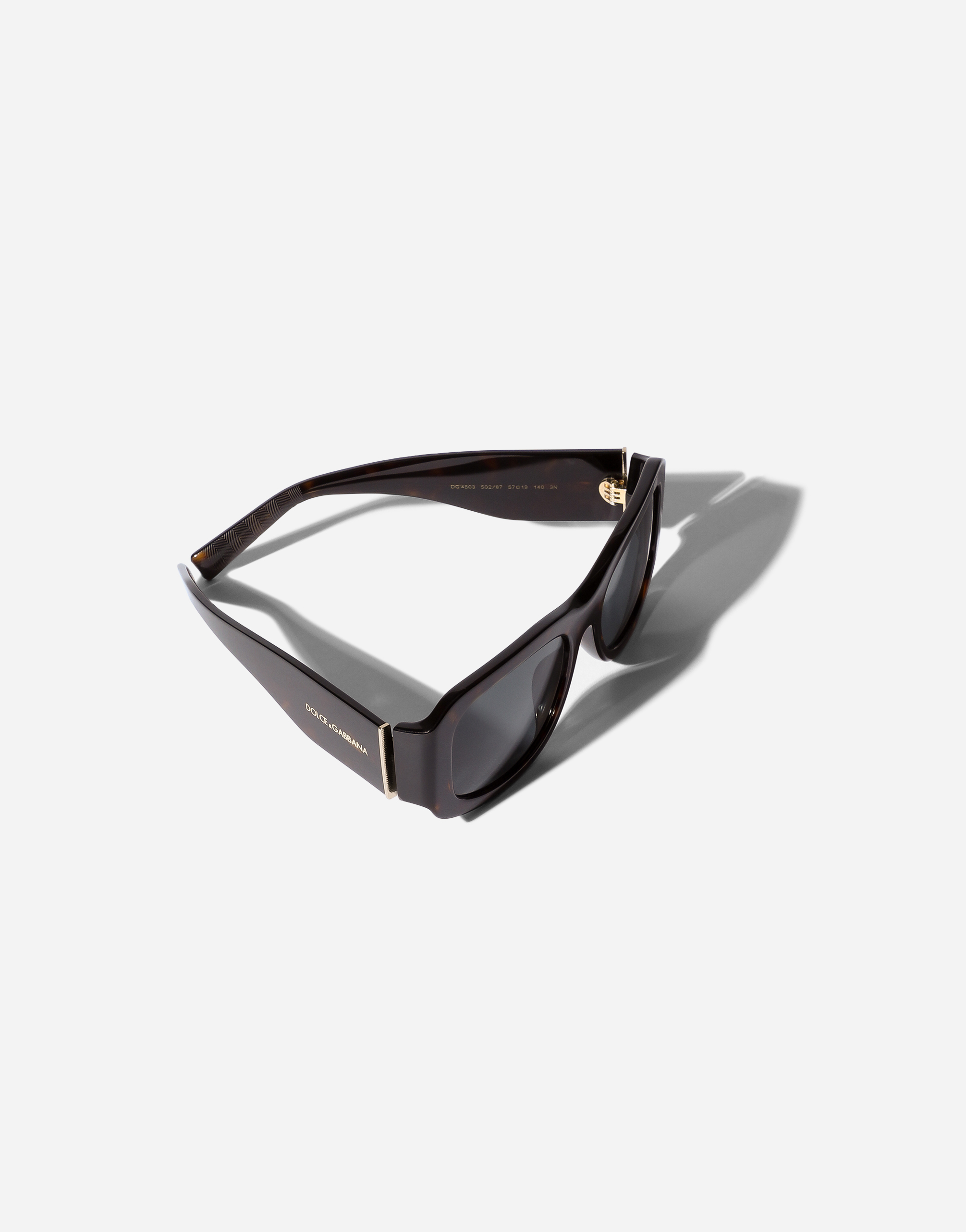 Dolce & Gabbana Sunglasses Lusso Sartoriale In Havana