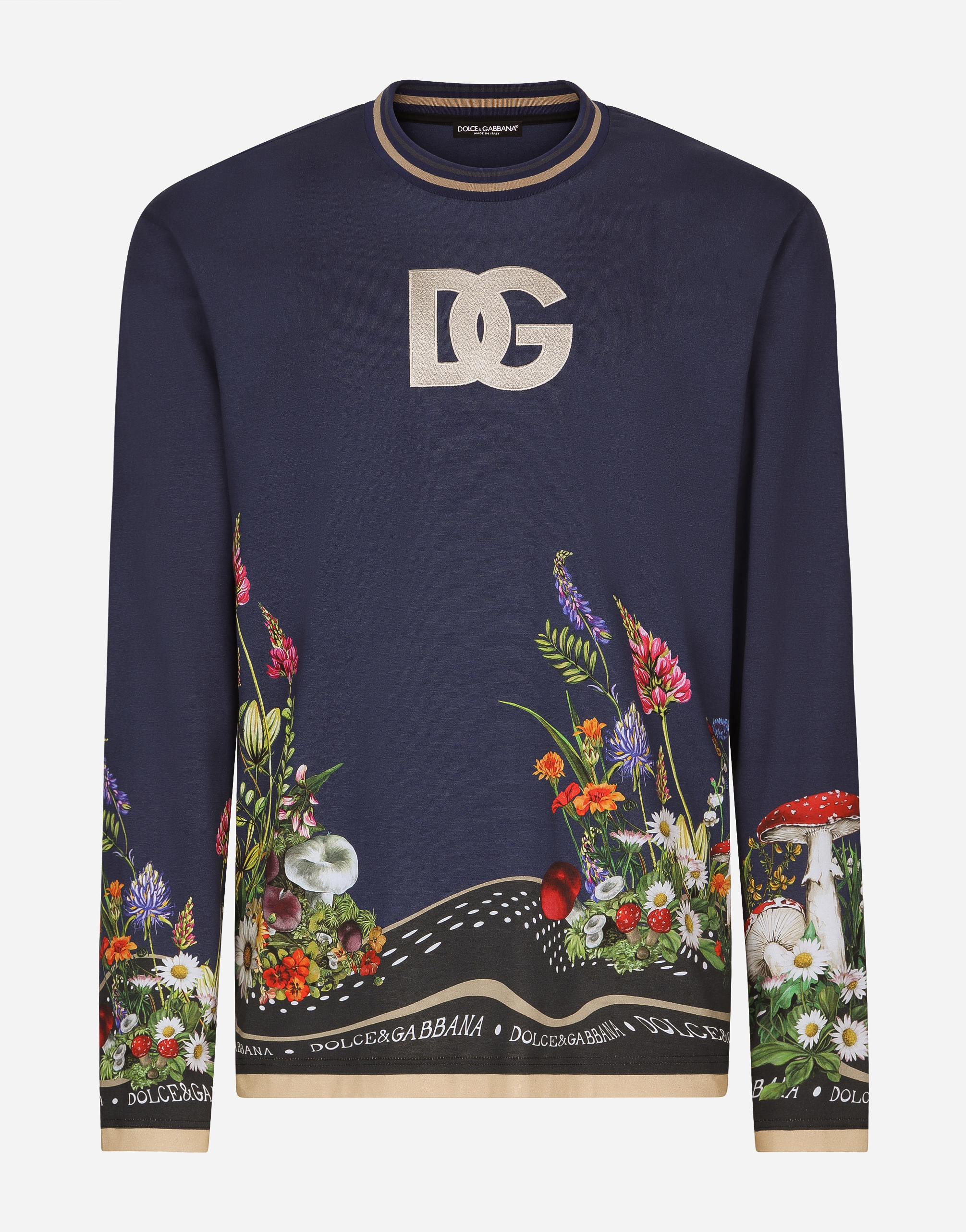 関税込 ドルチェ&ガッバーナ コットンTシャツ ラビットプリント I8767MHI76A_HB4NF_0.jpg
