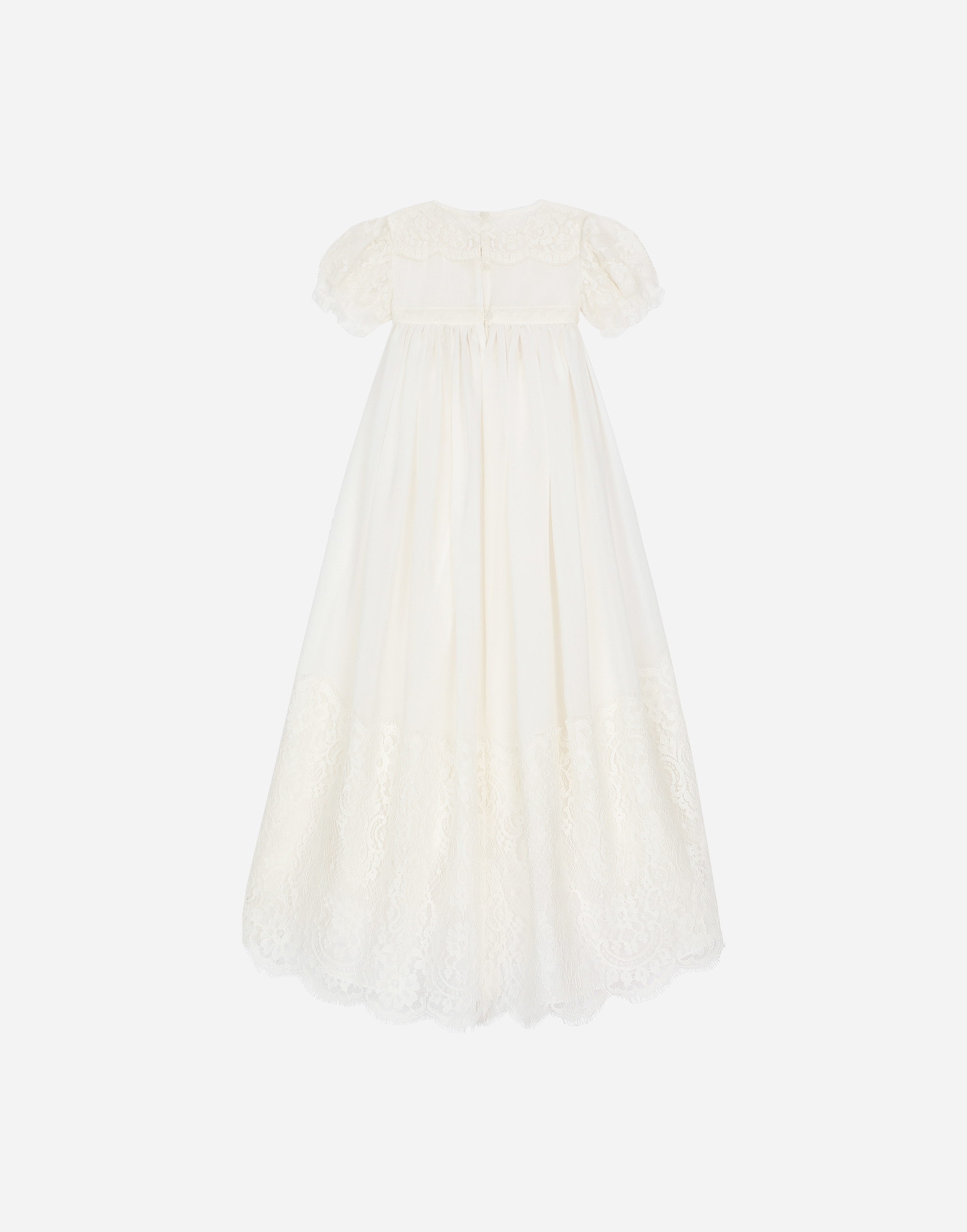 Bebe - Hi Low Christening Dress - Ivory