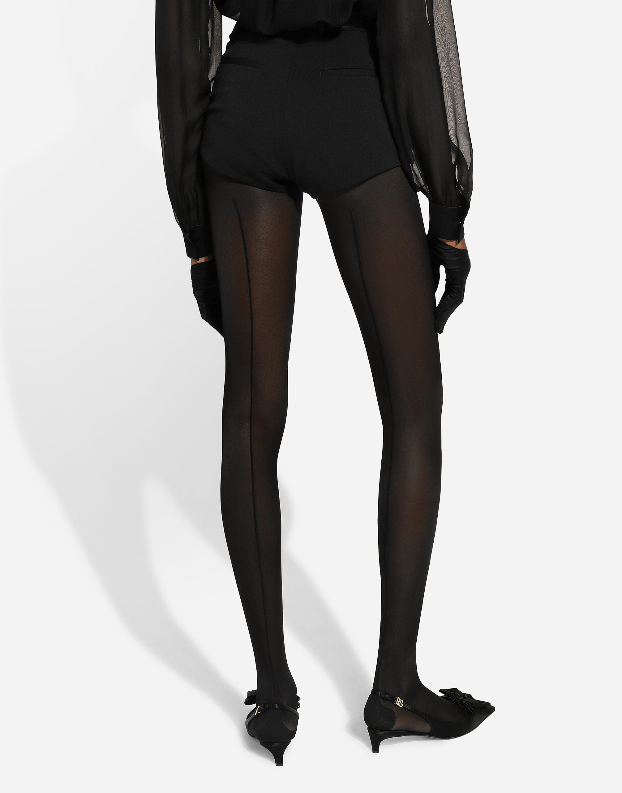 Dolce & Gabbana Klassische Shorts Mit Hohem Bund In Black