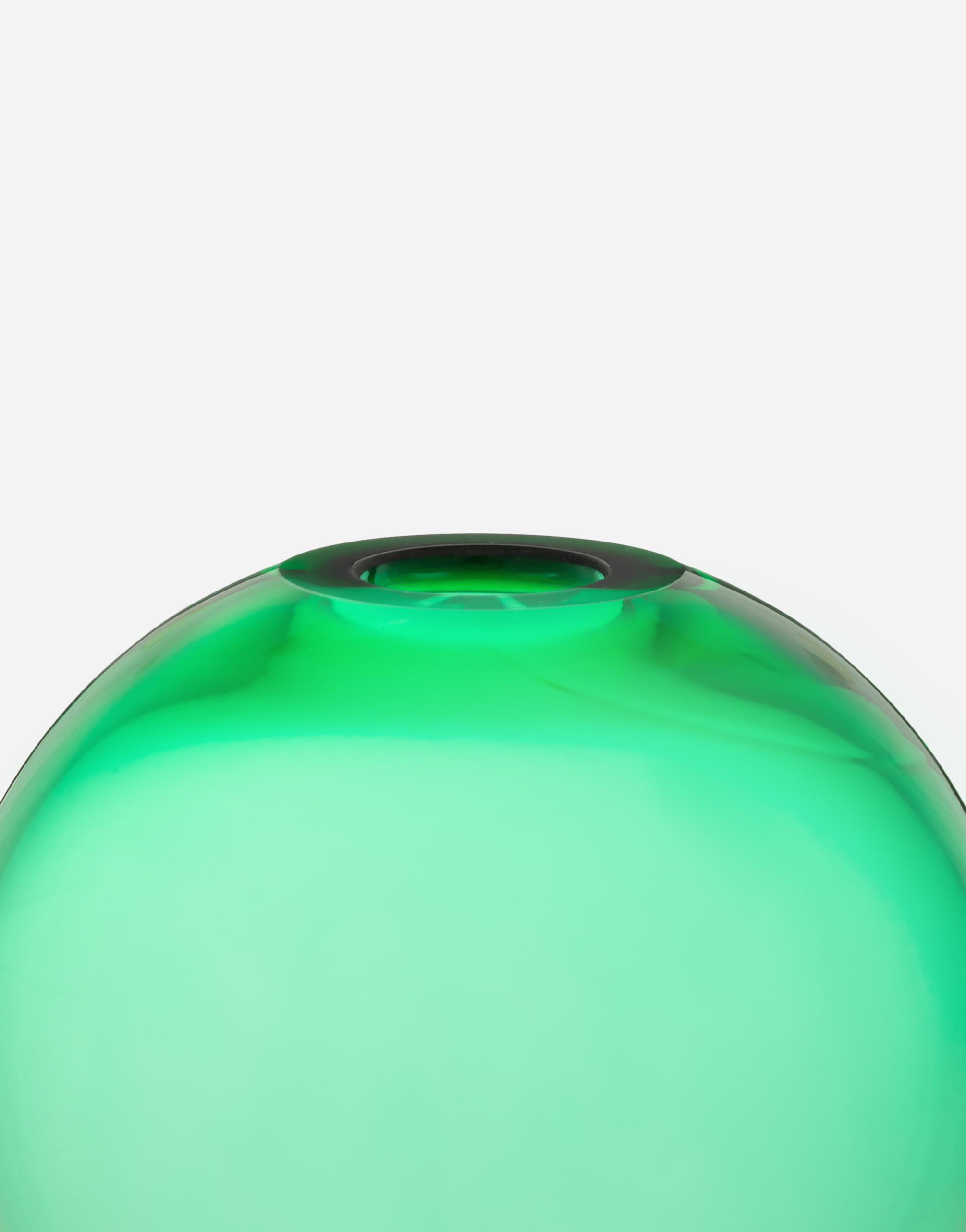 DOLCE & GABBANA SMALL VASE IN TRANSPARENT MURANO GLASS