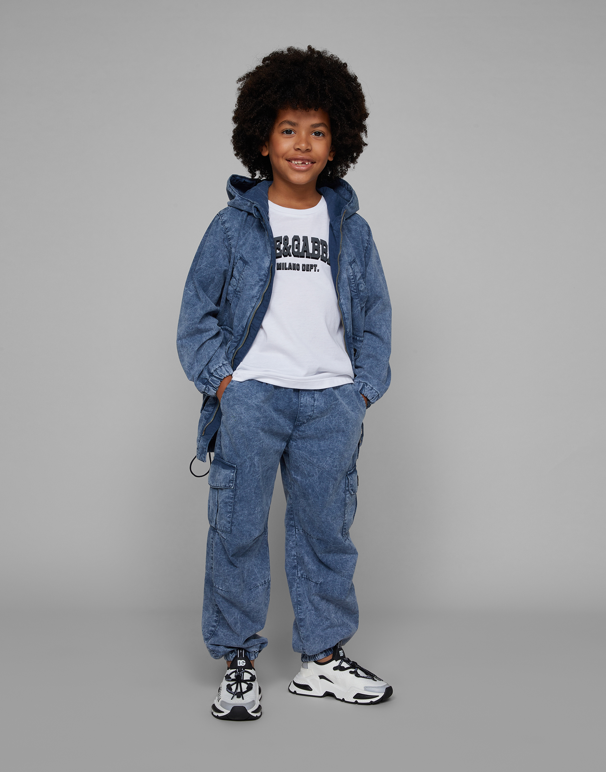 Dolce & Gabbana Jersey T-shirt With Dolce&gabbana Logo