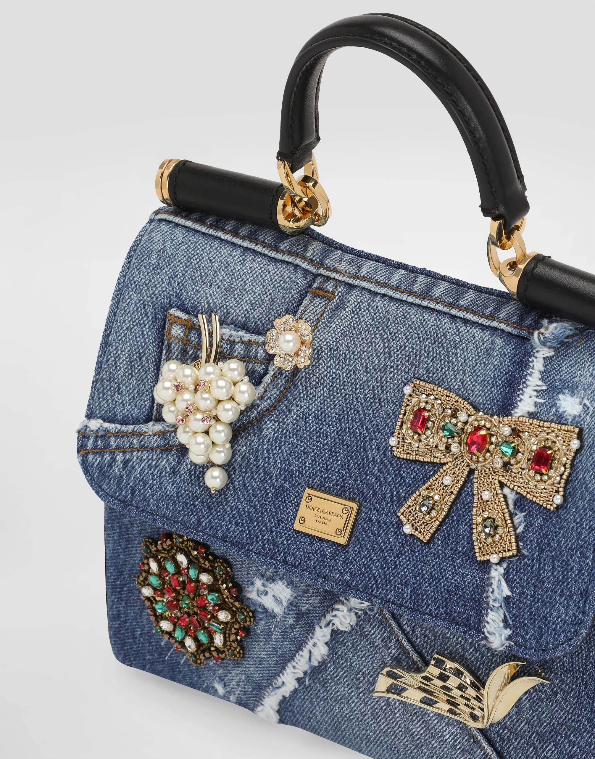 My Sicily denim handbag