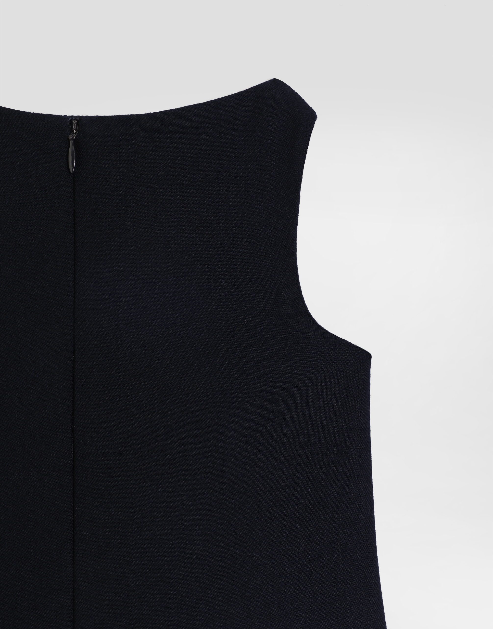 Wool canvas dress