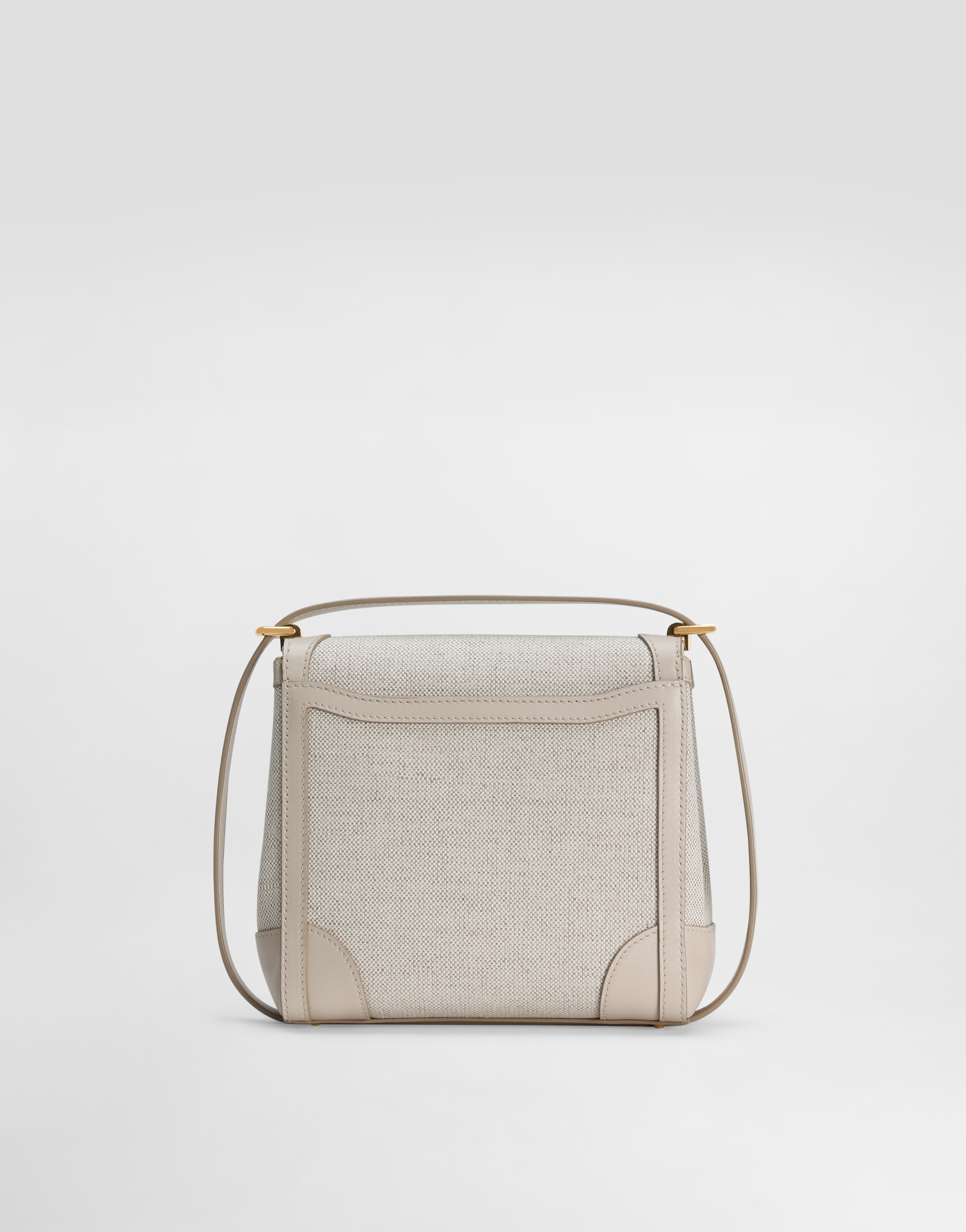 Dolce & Gabbana Marlene Bag In Fabric And Calfskin