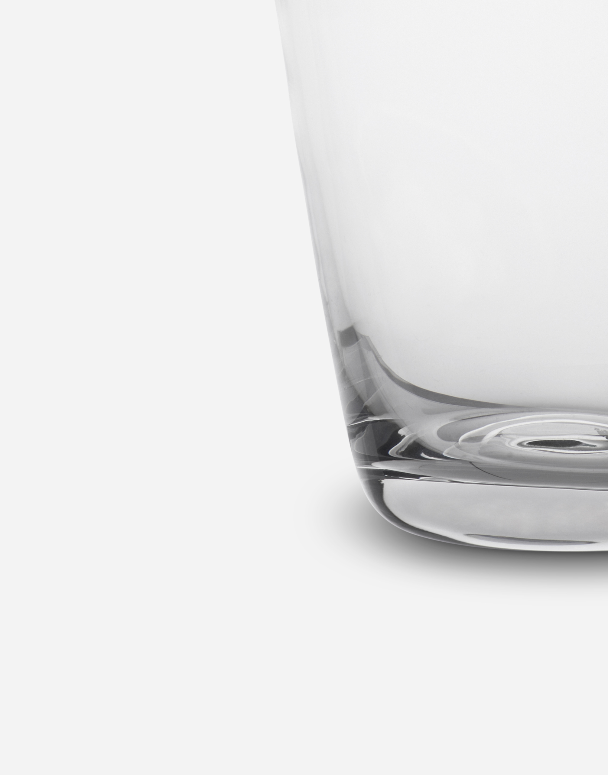 Dolce & Gabbana Set 2 Water Glasses In Multicolor