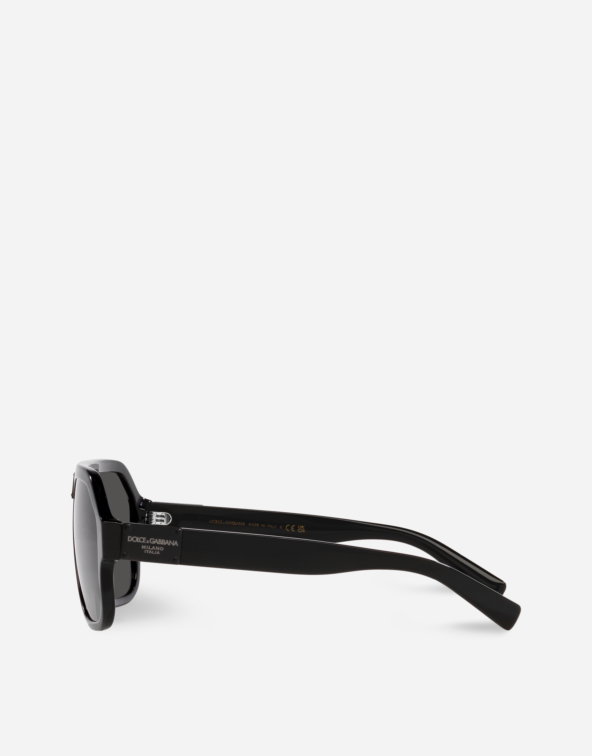 DOLCE & GABBANA DG PLAQUE SUNGLASSES