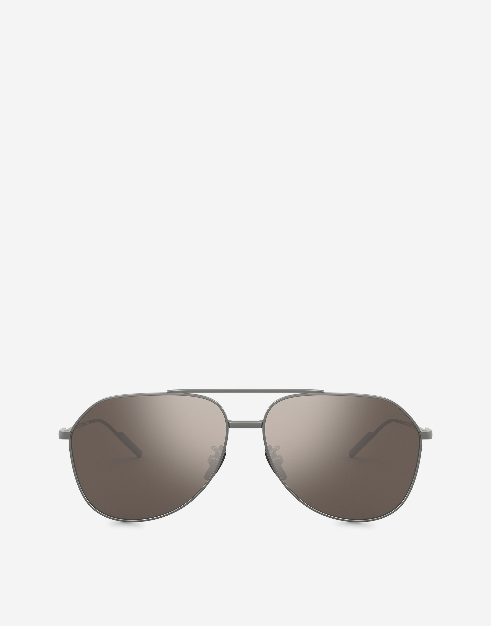 Dolce & Gabbana Titanium Sunglasses - Man Icons Grey Onesize