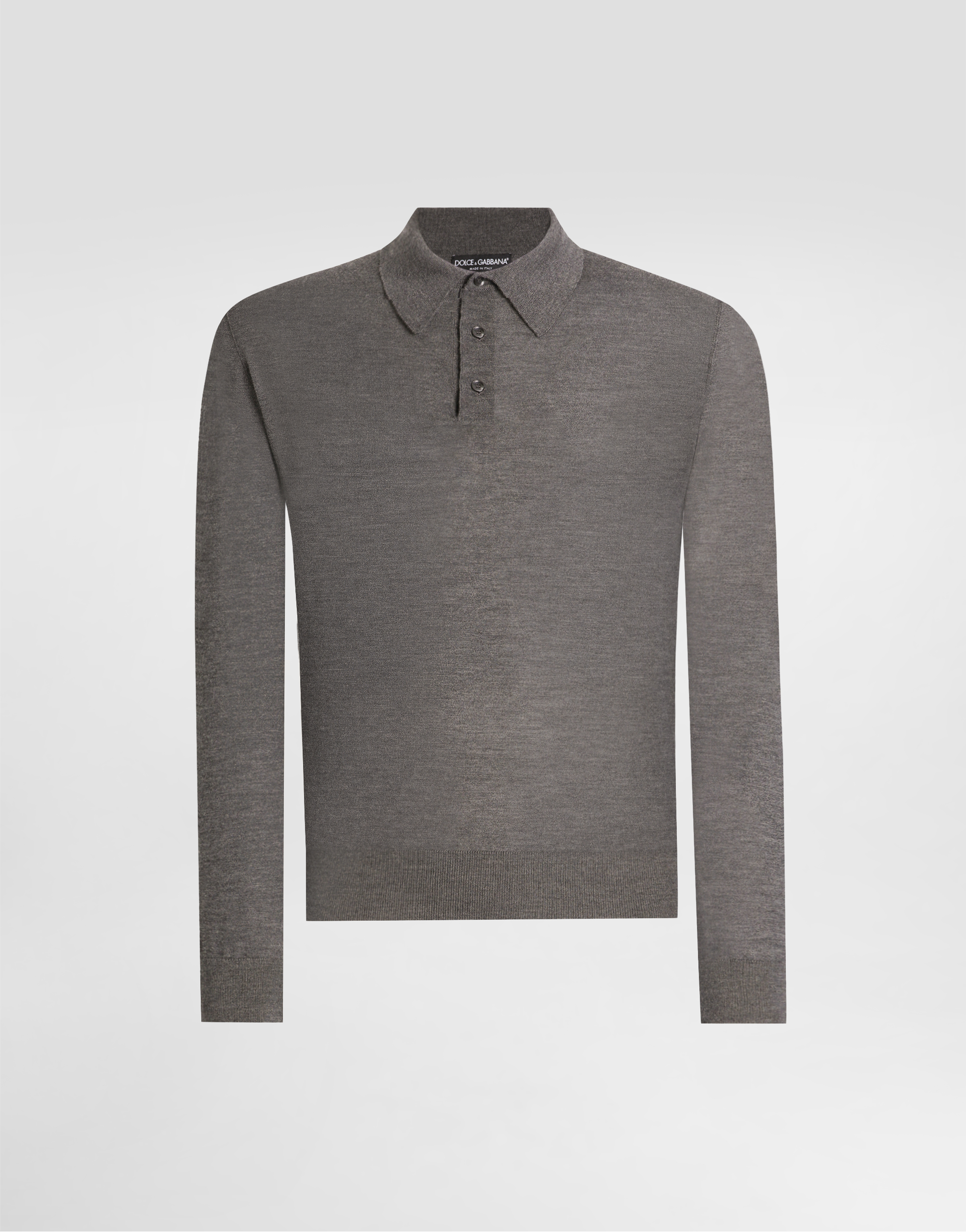 Cashmere polo shirt