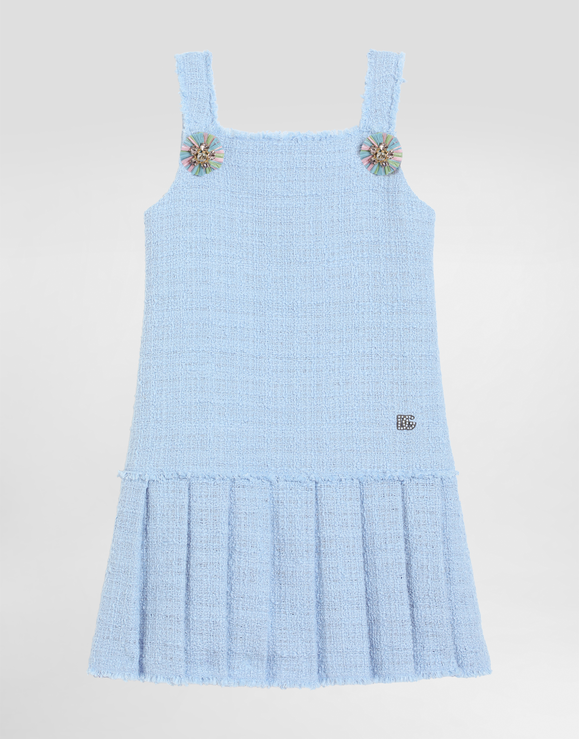 Dolce & Gabbana Raschel Dress - Woman Dresses Purple 8 Years