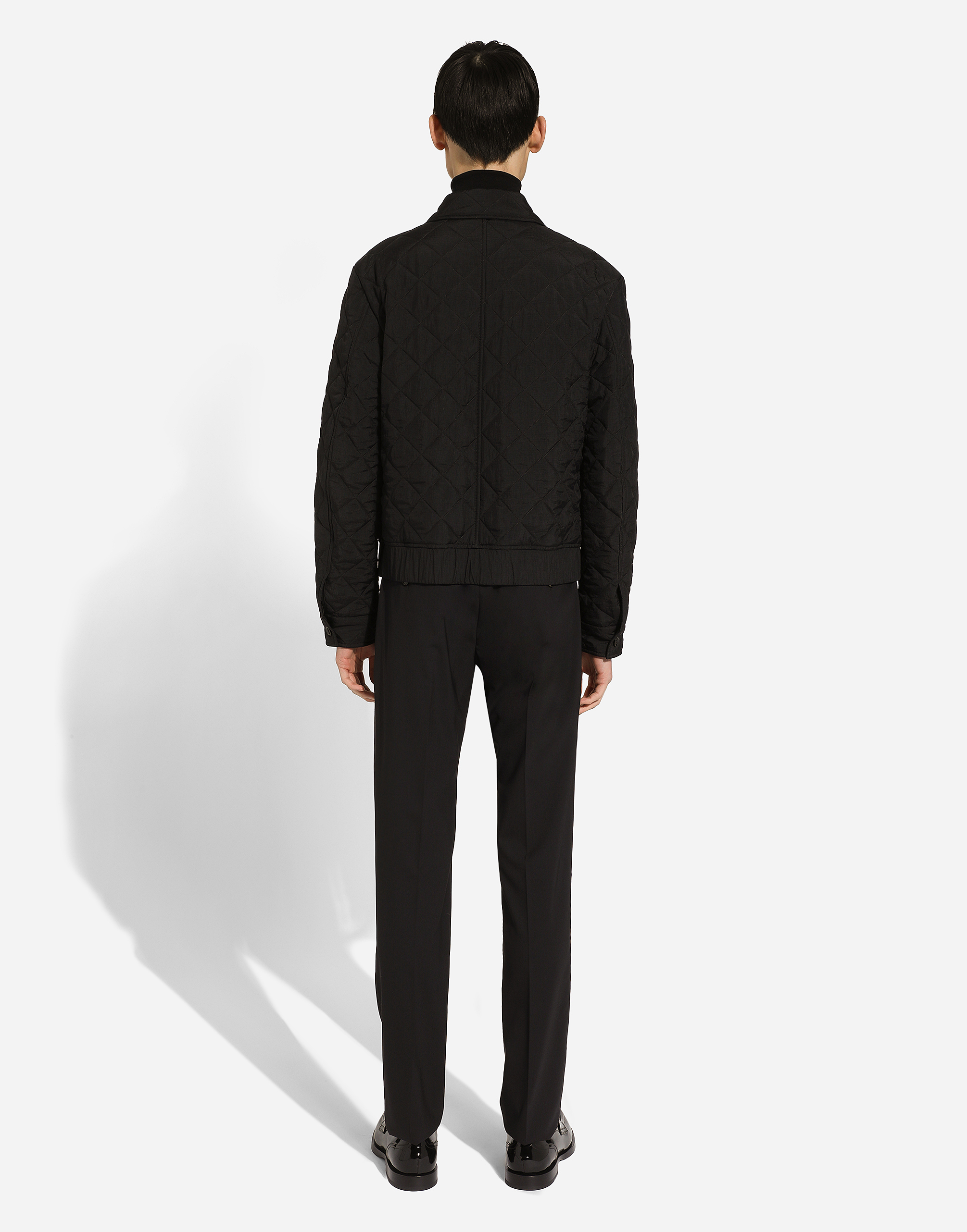 Dolce & Gabbana Quilted Jacket In Black