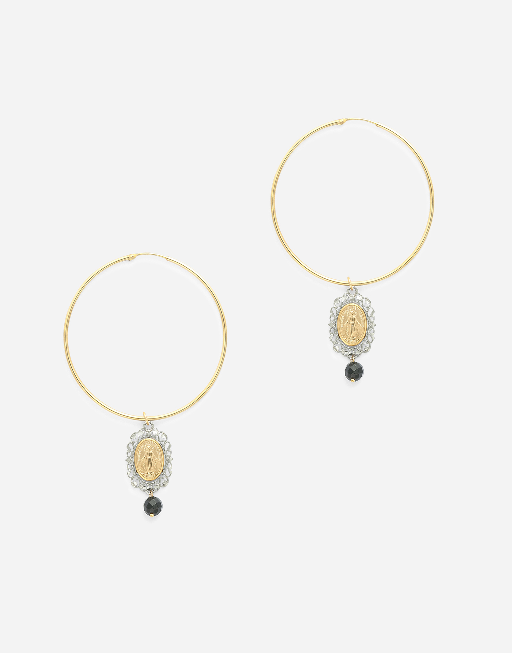 DOLCE & GABBANA SICILY HOOP EARRINGS