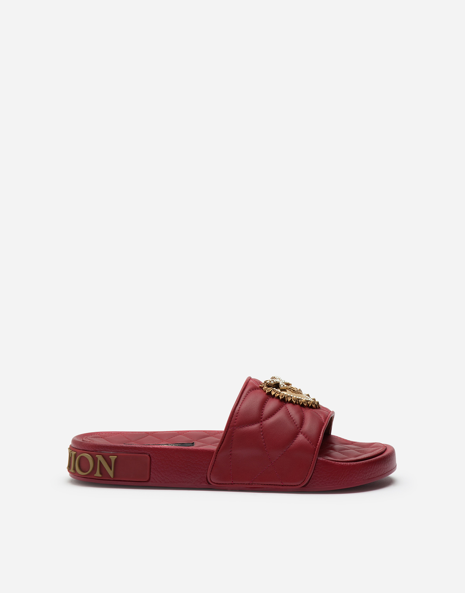 新品 DOLCE&GABBANA クロップド レザー パンツ ゼブラ柄 赤 40 CW0138AV967_87124_0.jpg