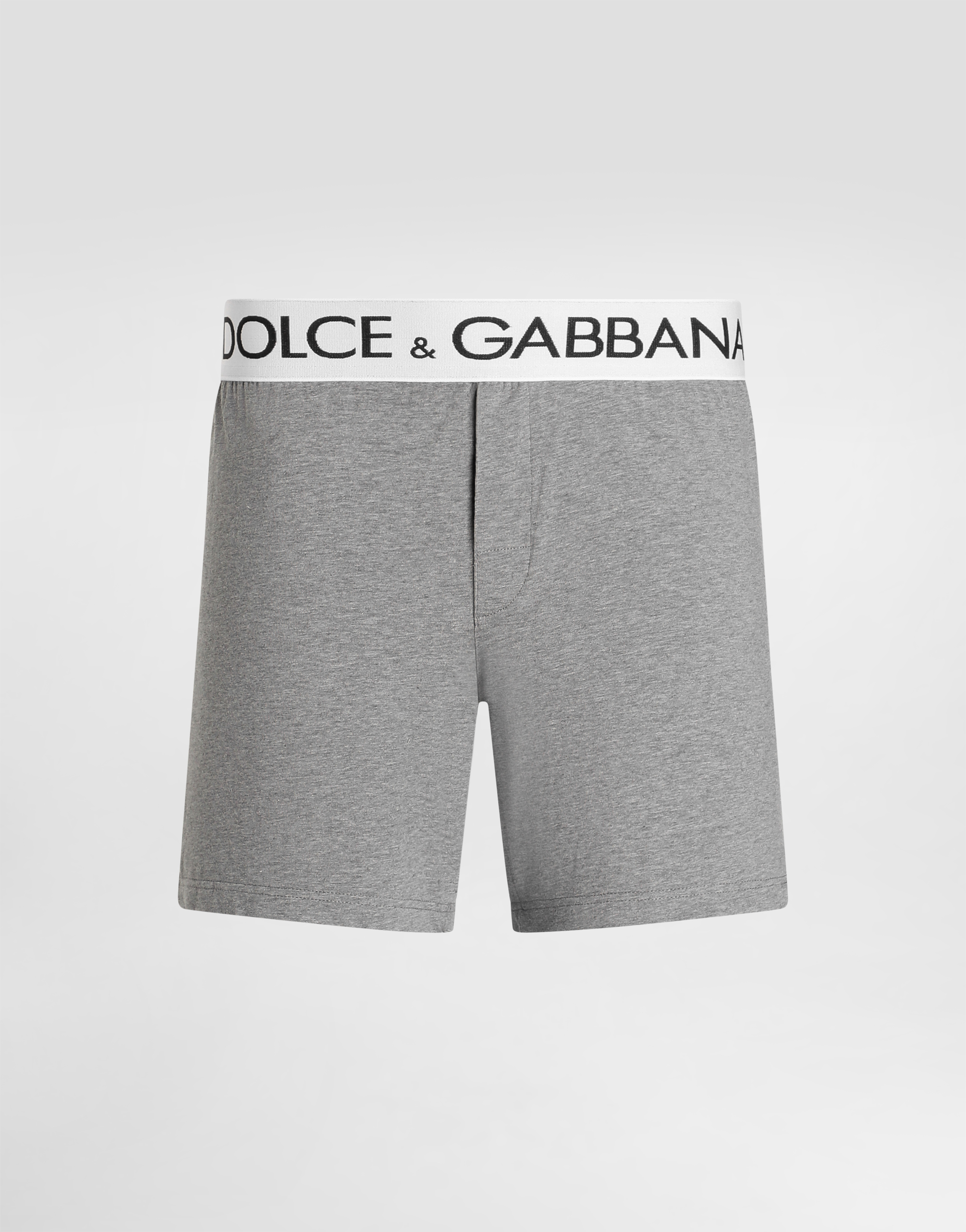 Two-way stretch cotton boxer shorts