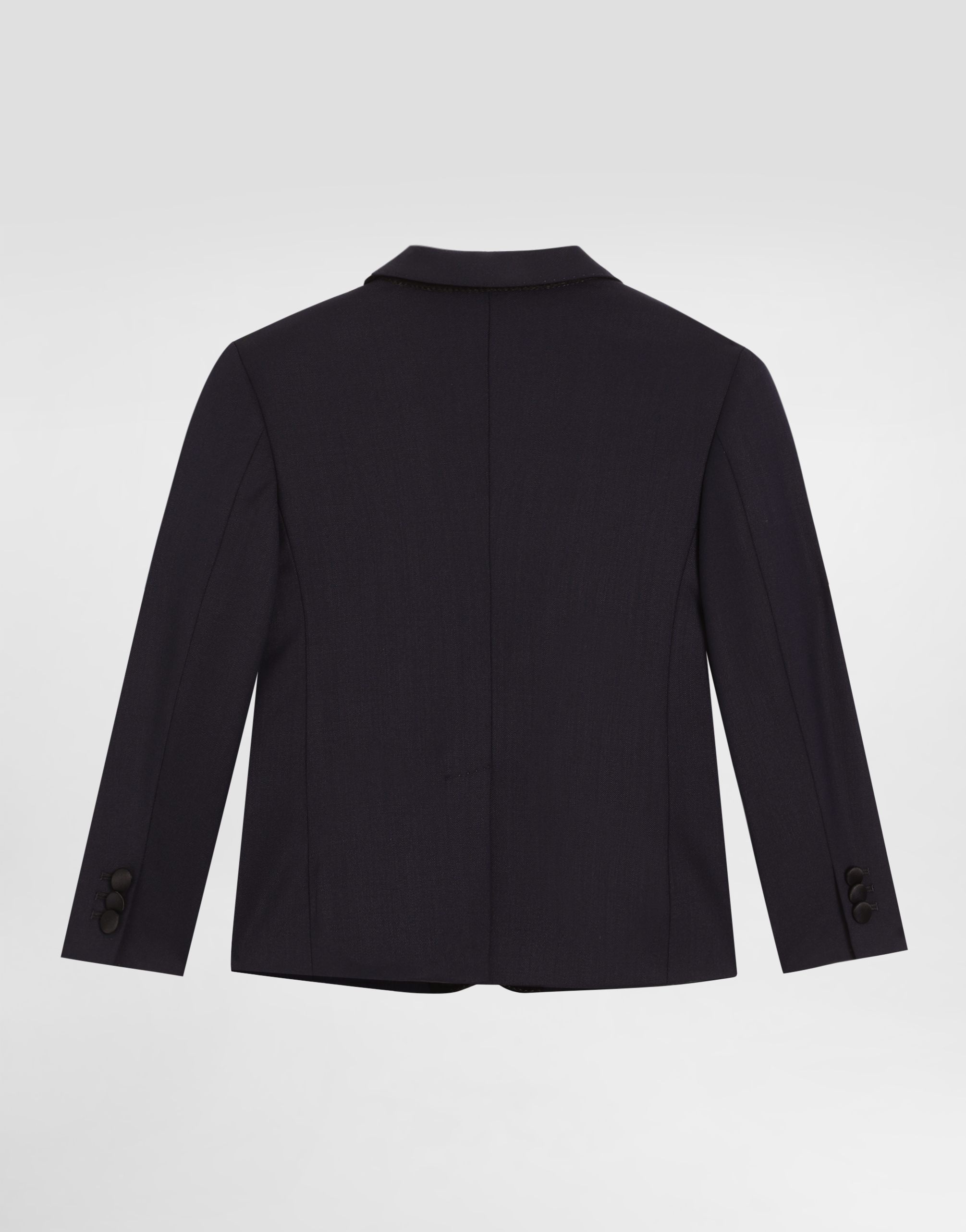  Dolce & Gabbana Single-breasted Jacket In Bi-stretch Twill - Hombre Abrigos Y Chaquetones Azul 4 Years 