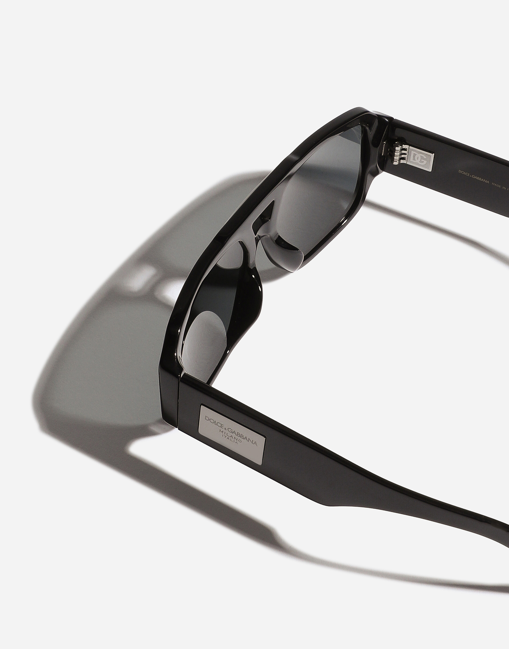 Dolce & Gabbana Pilot-frame Sunglasses In Black