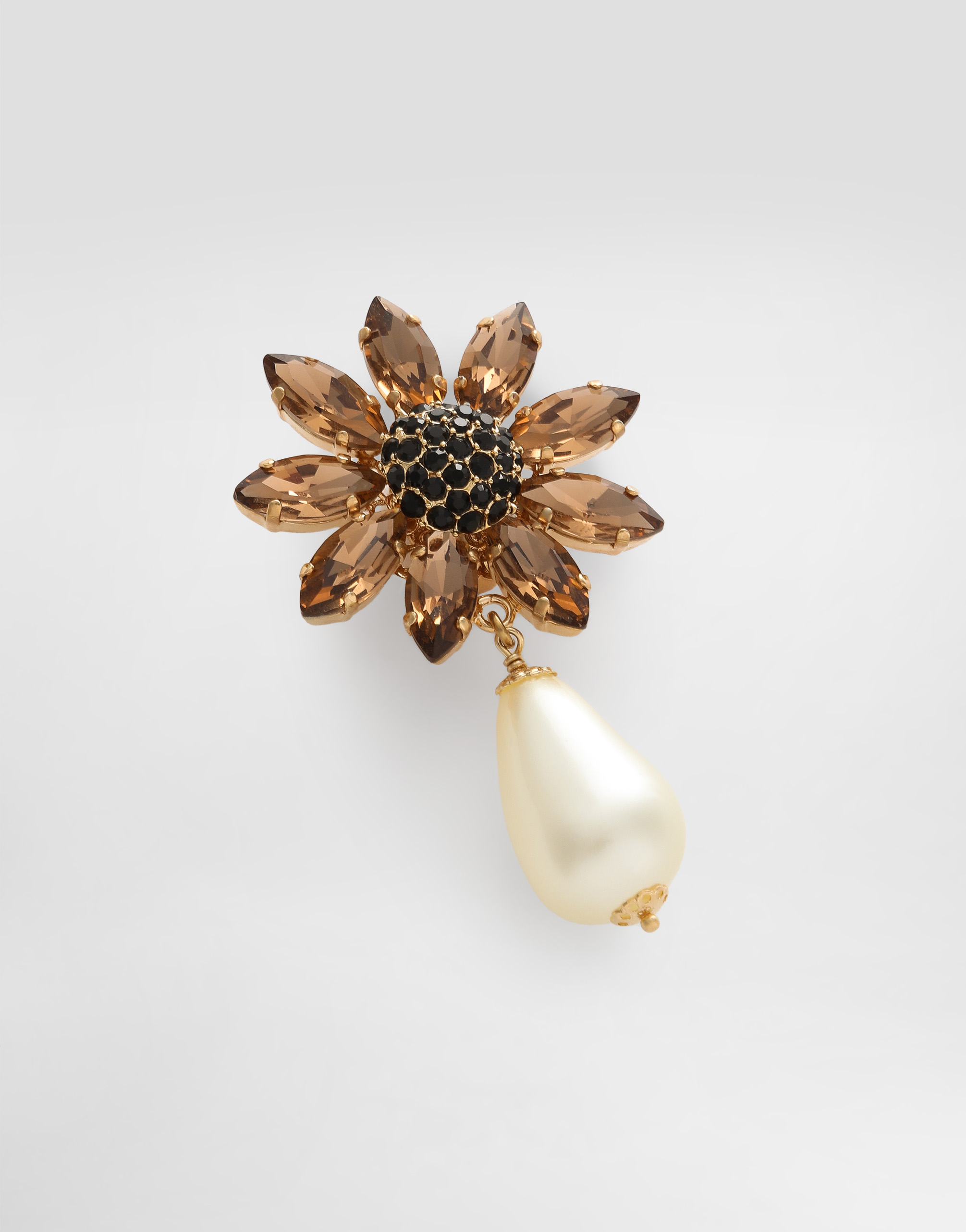  Dolce & Gabbana Re Edition Clip Earrings - Frau Collection Gold Metall Onesize 