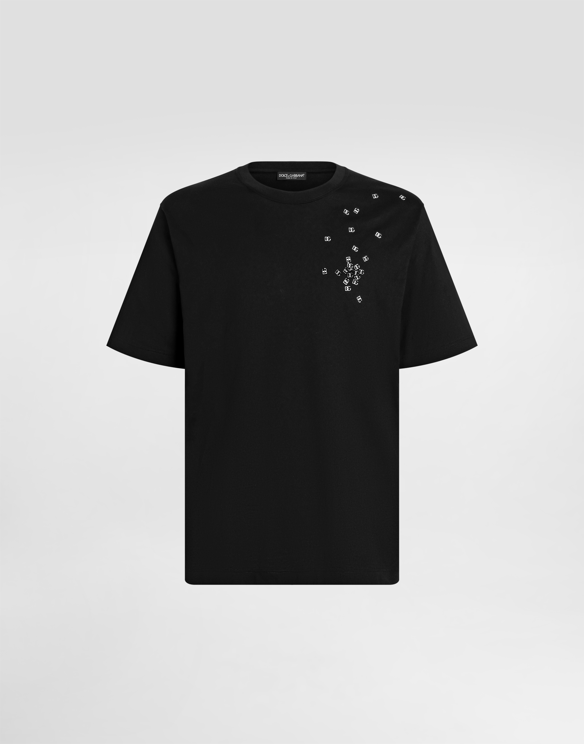 Blackのメンズ Cotton t-shirt | Dolce&Gabbana®