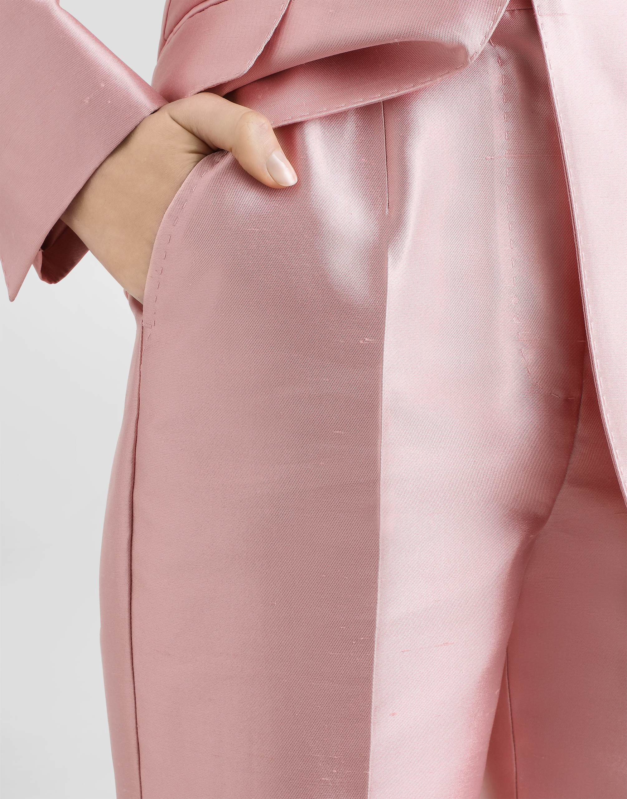 Dolce & Gabbana Silk Shantung Trousers