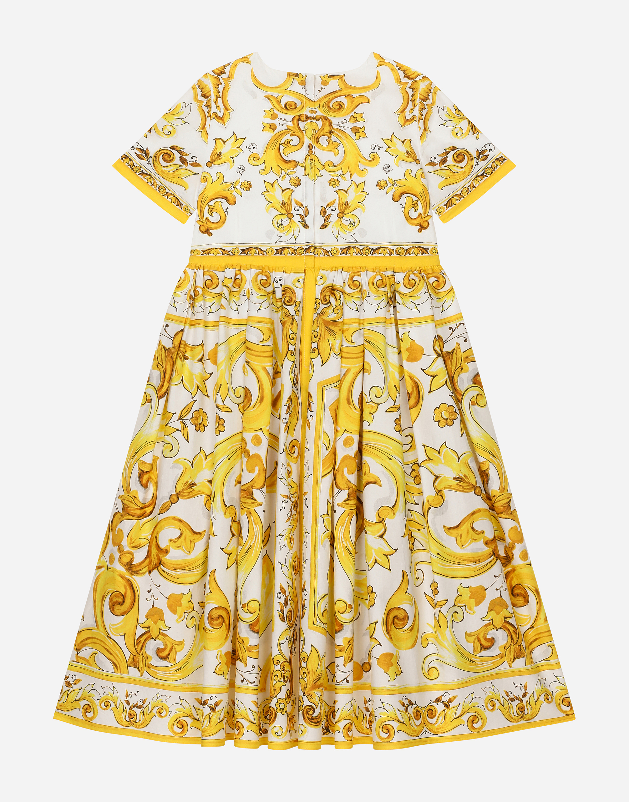 Dolce & Gabbana Abito Maniche Corte In Print