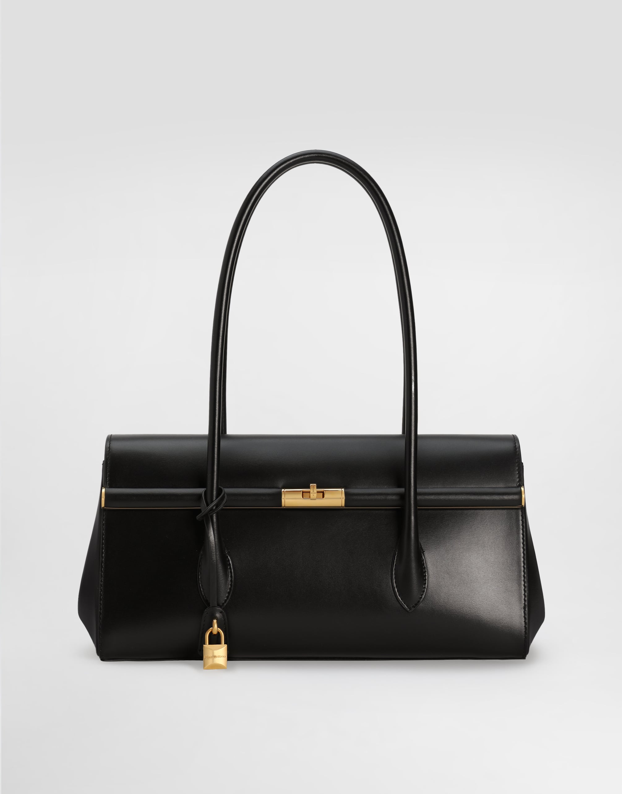 Marlene handbag in palmellato calfskin in Black for Women