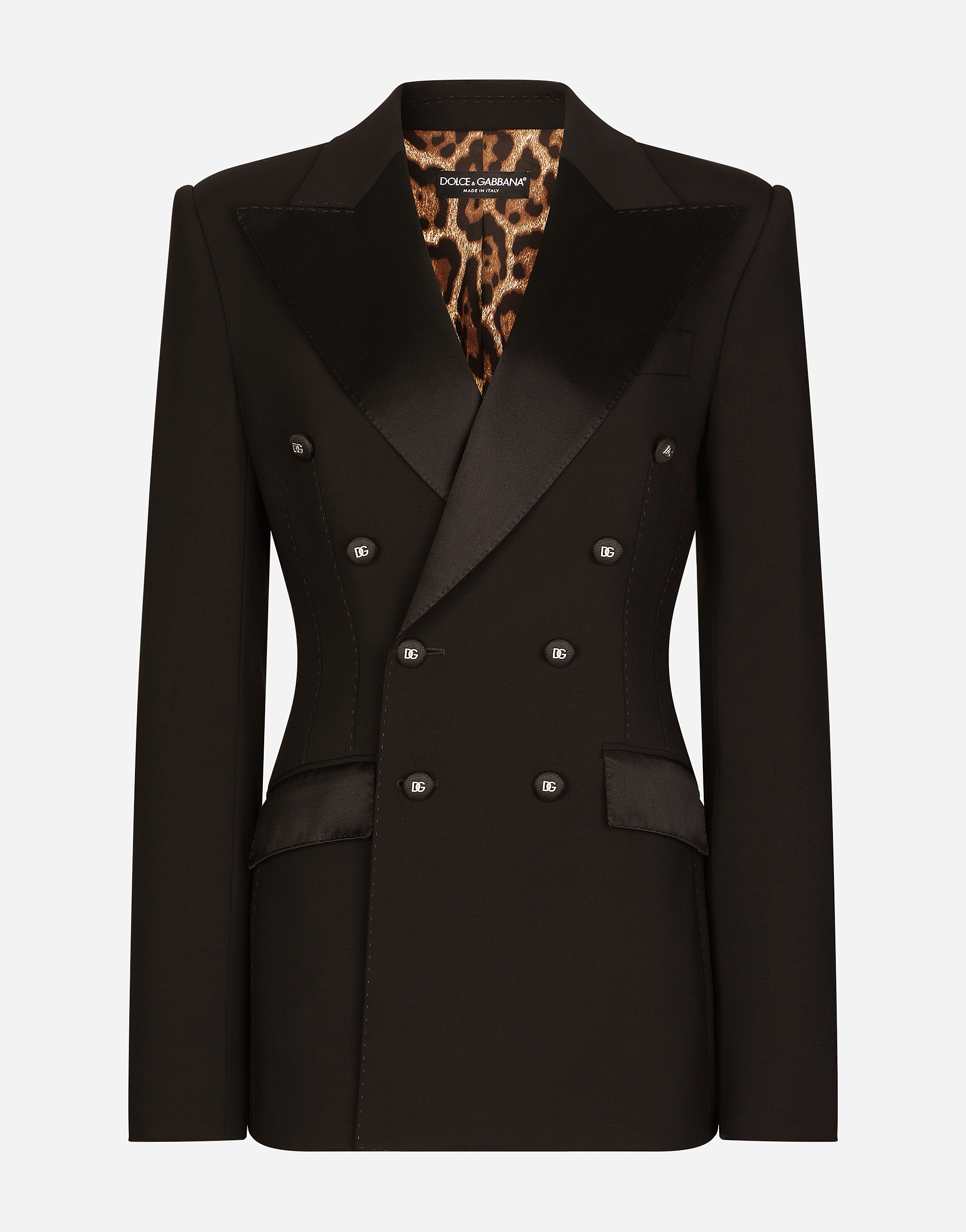 Dolce & Gabbana Giacca - Woman Blazers Black Fabric