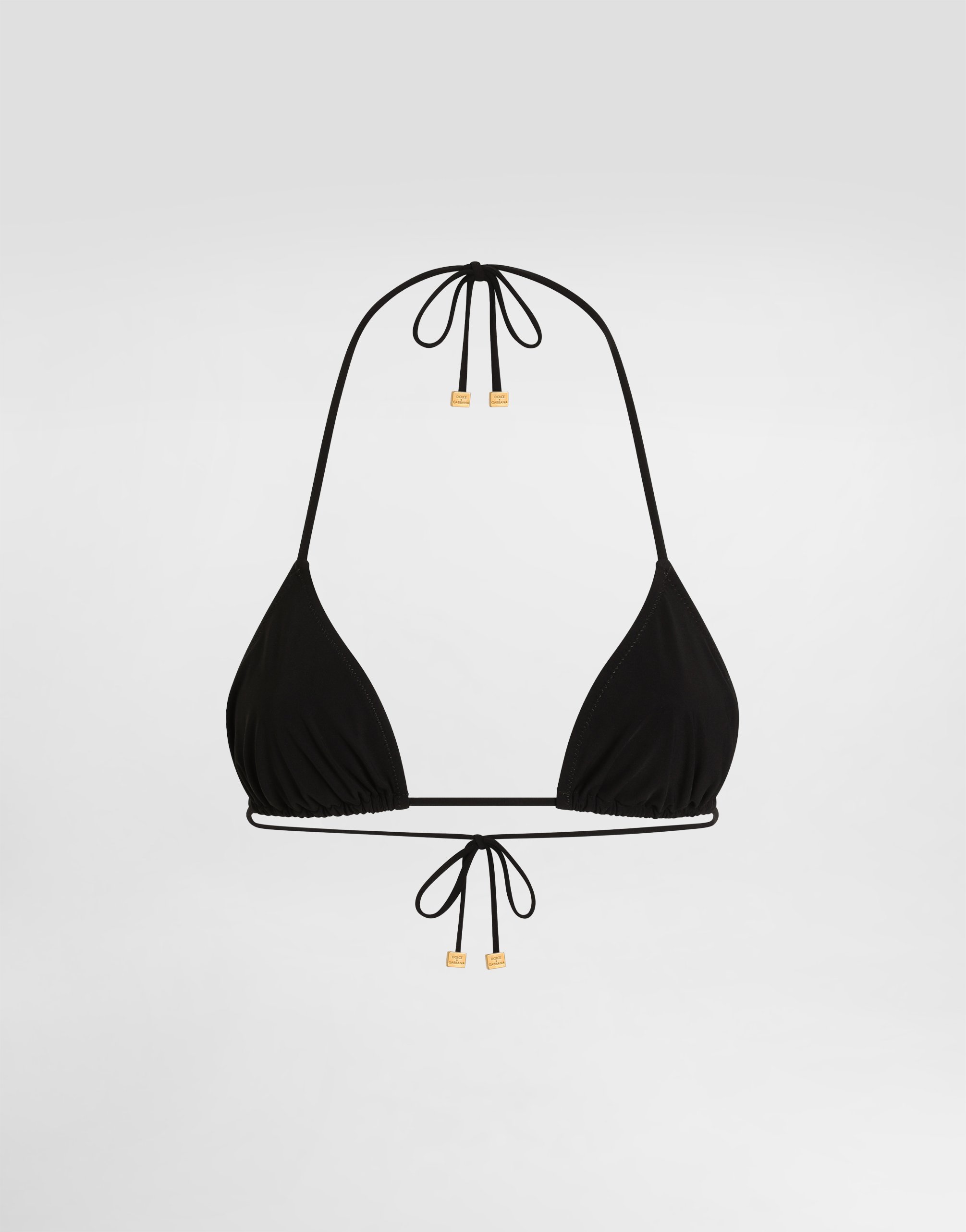 Leopard-print balconette bikini top in Multicolor for Women