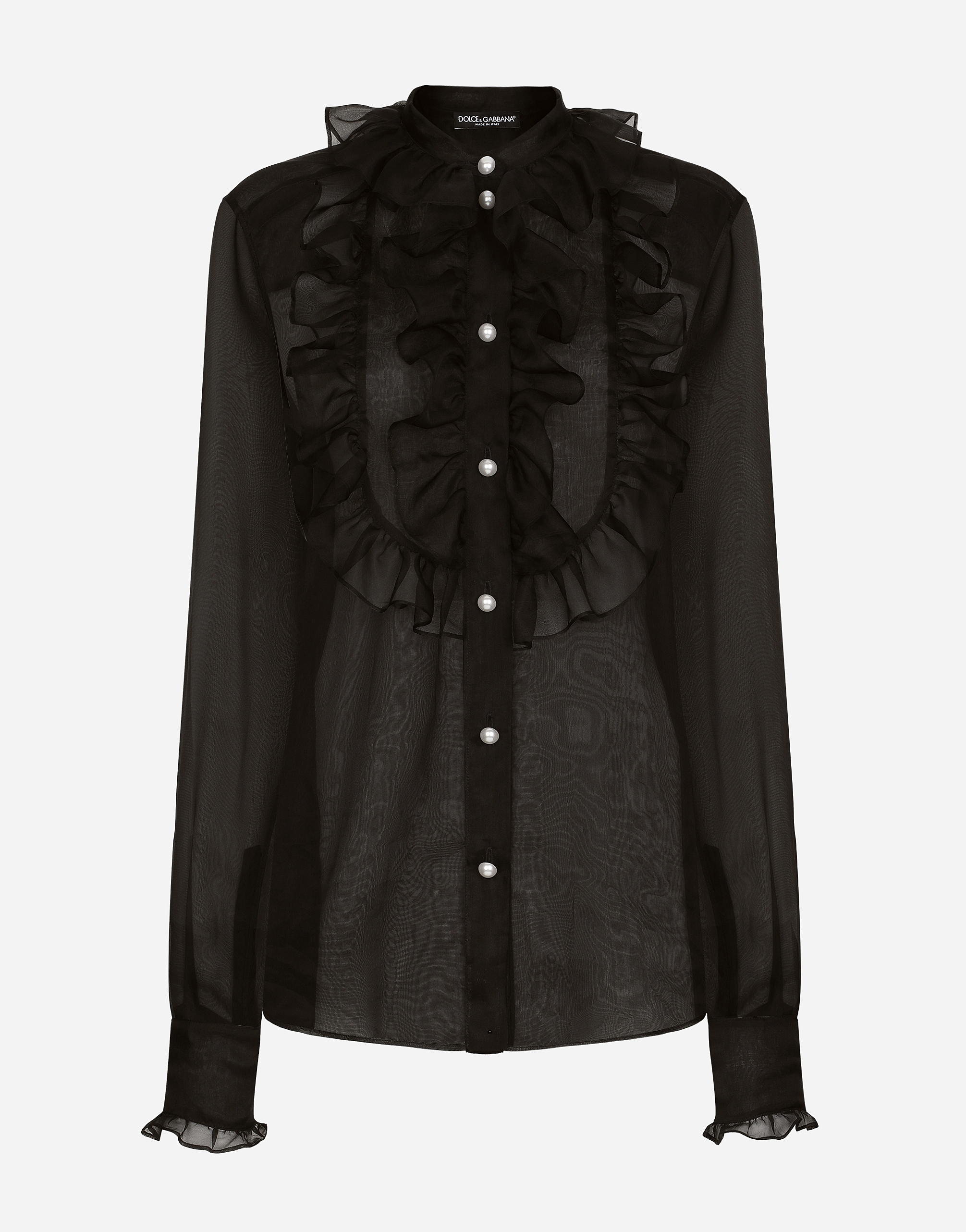 Dolce & Gabbana Camicia In Black
