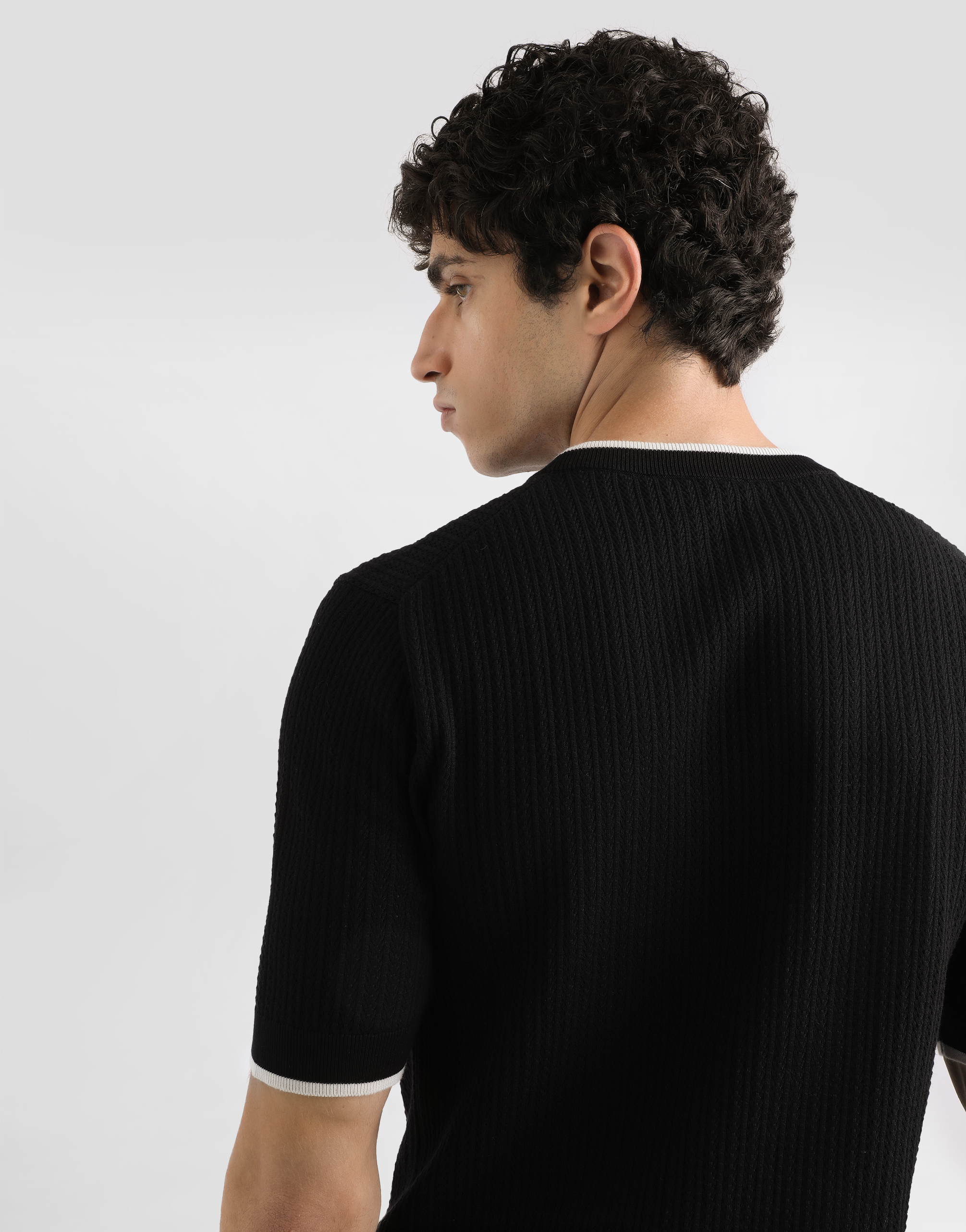 Cotton crewneck pullover
