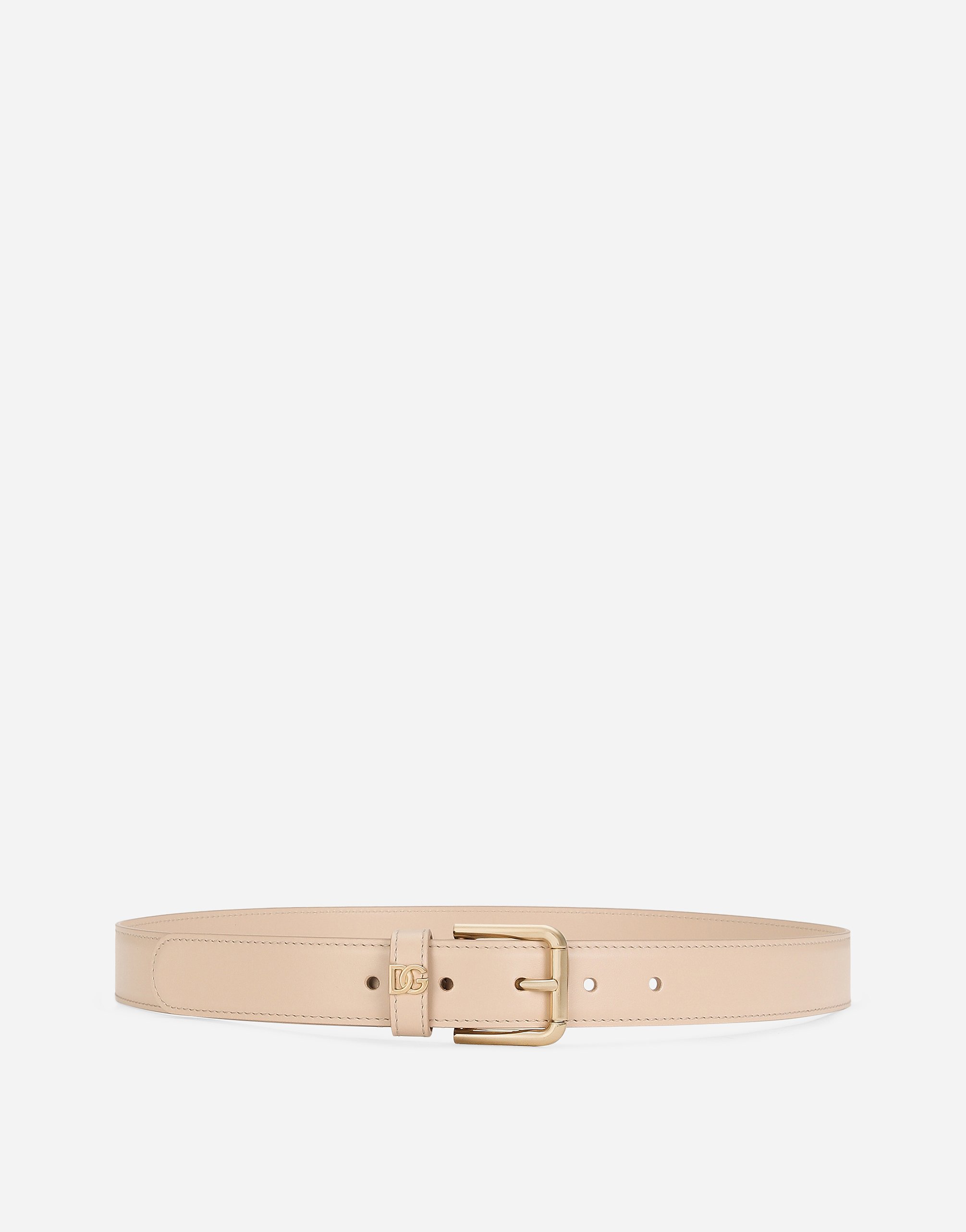 Shop Dolce & Gabbana Dg Logo Belt In Pink